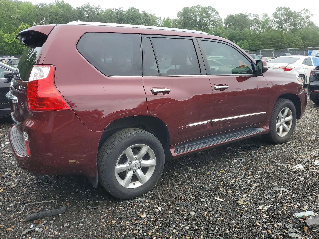 2013 Lexus Gx 460 Burgundy vin: JTJBM7FX0D5064118