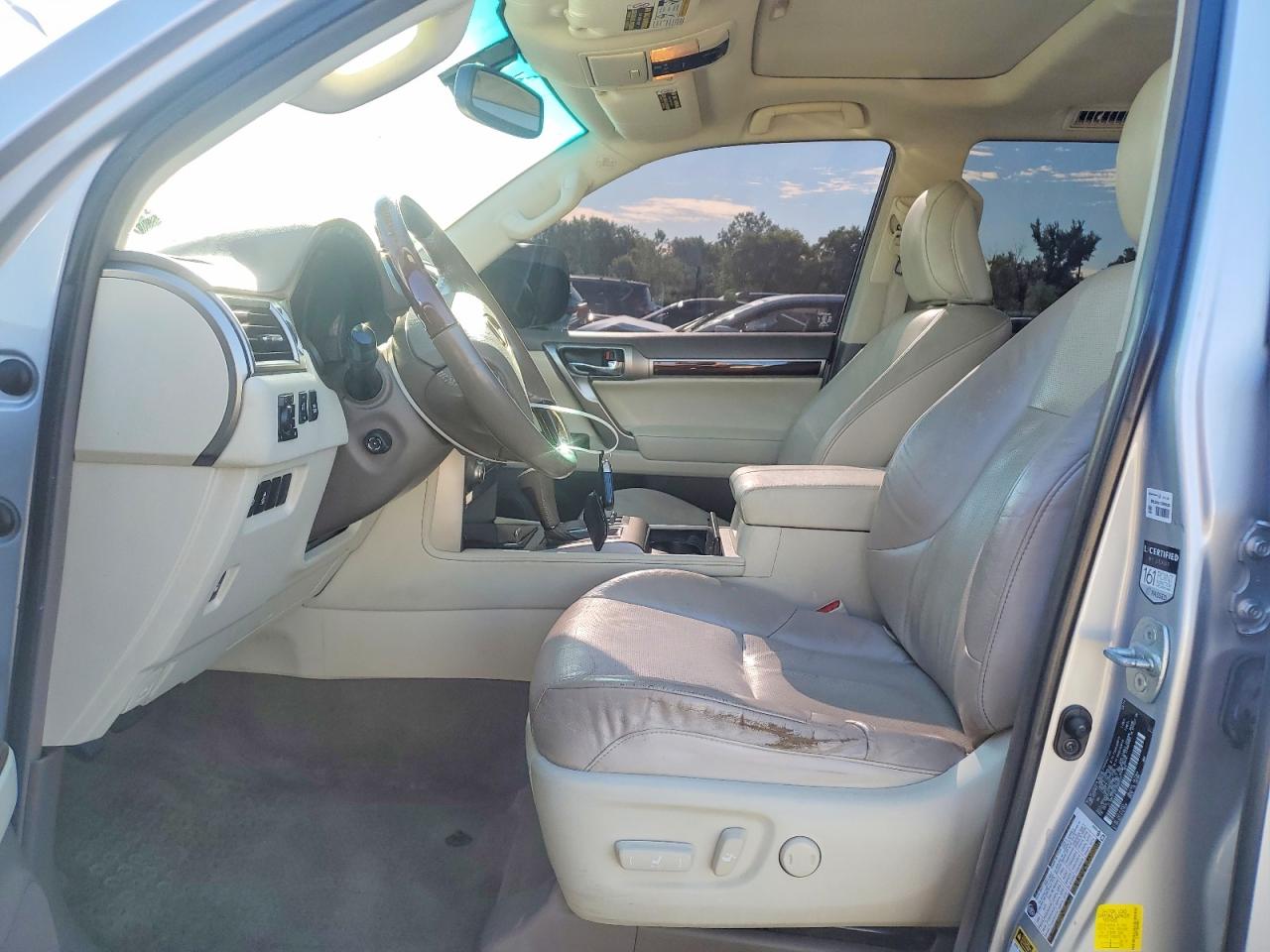 2014 Lexus Gx 460 Silver vin: JTJBM7FX0E5080577