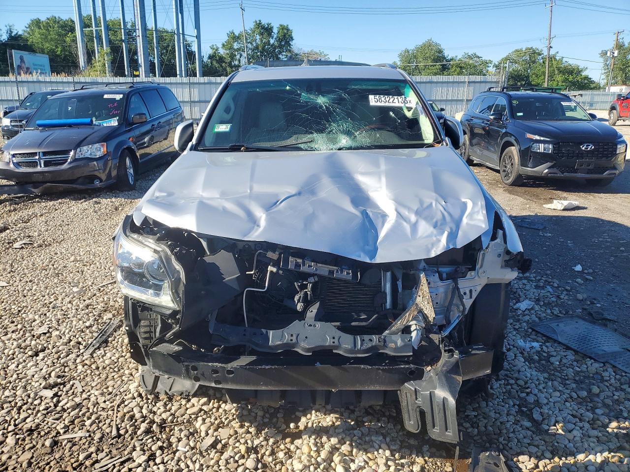 2014 Lexus Gx 460 Silver vin: JTJBM7FX0E5080577