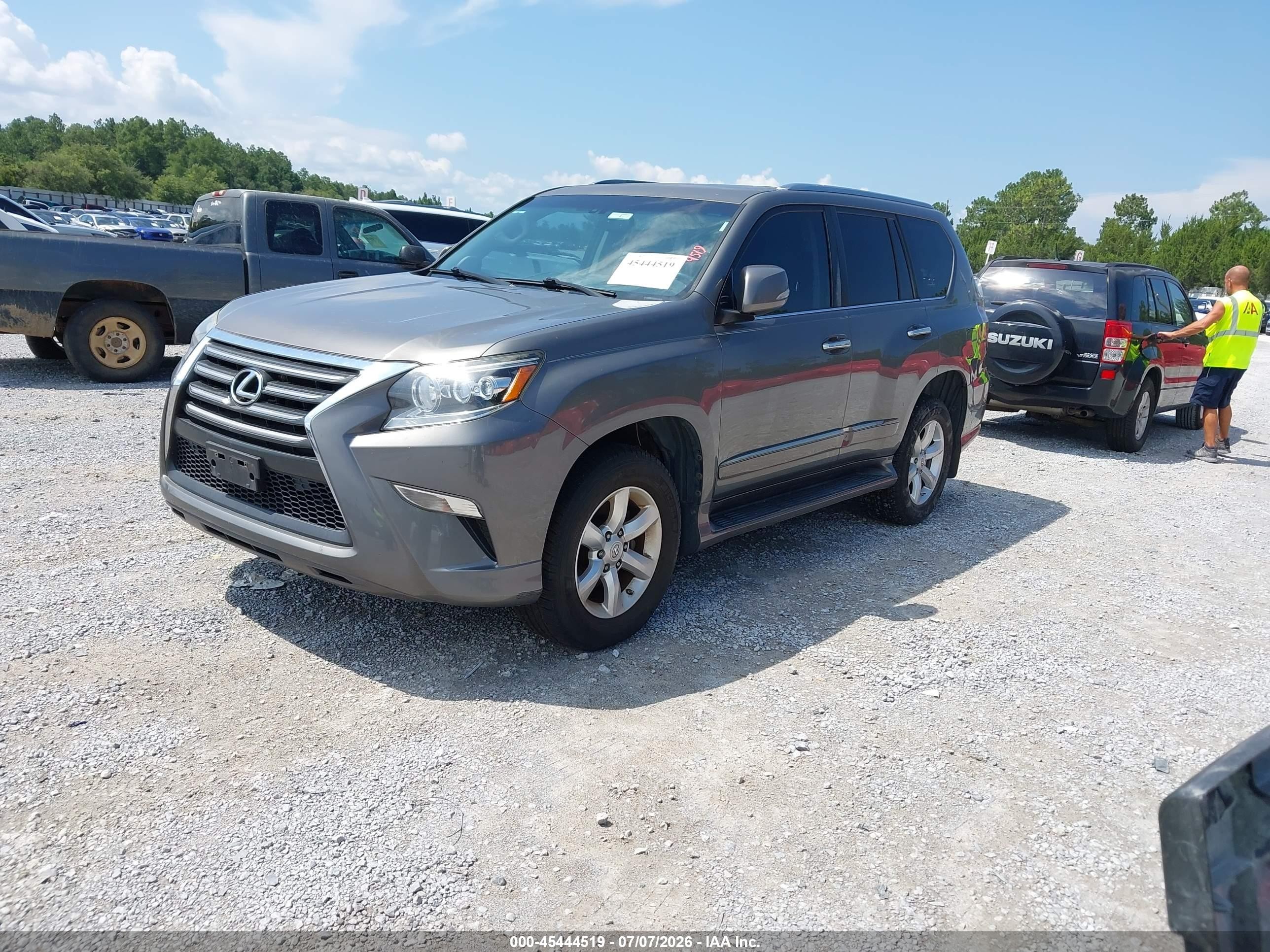 2014 Lexus Gx 460   Gray vin: JTJBM7FX0E5081289