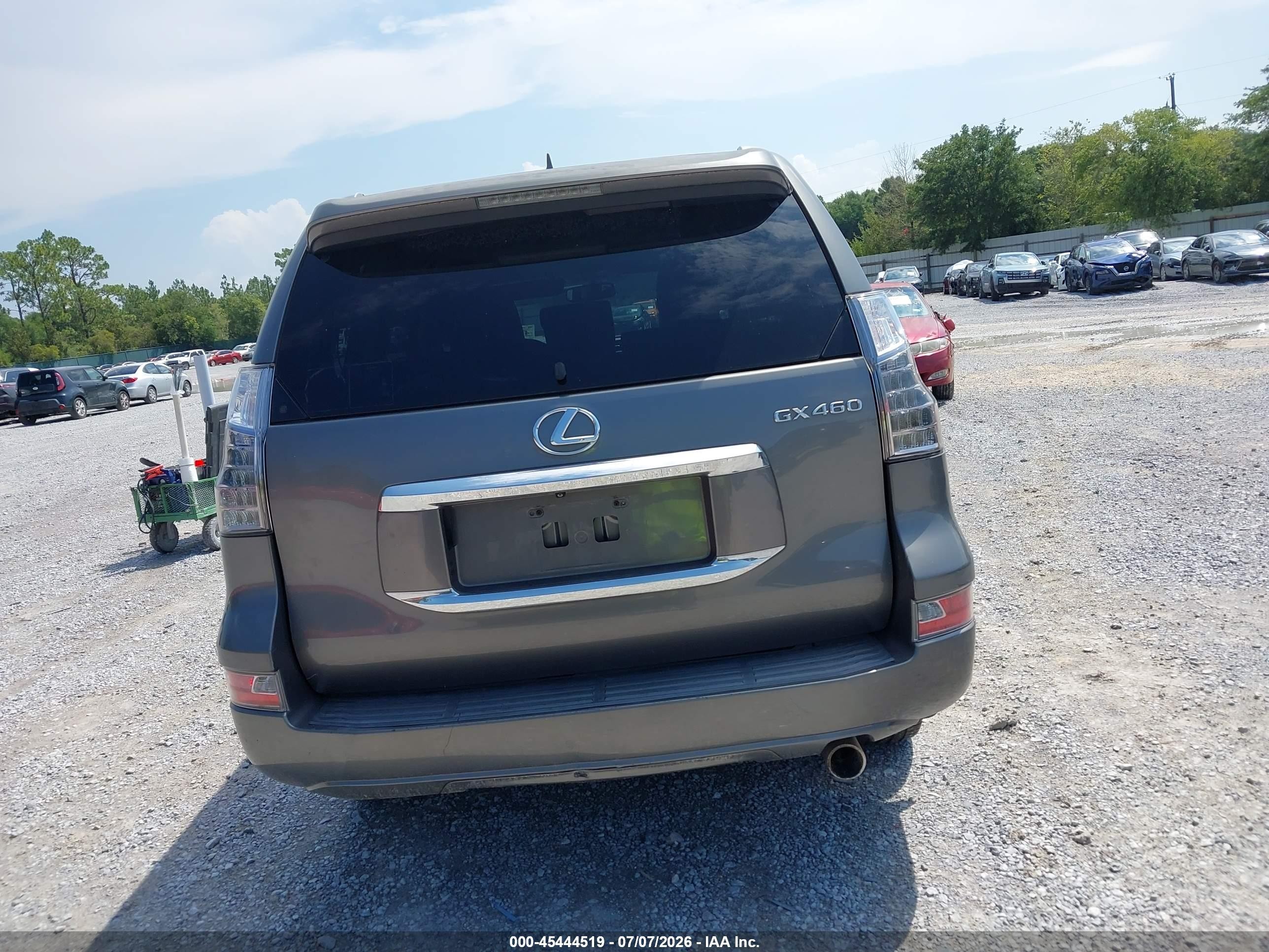 2014 Lexus Gx 460   Gray vin: JTJBM7FX0E5081289