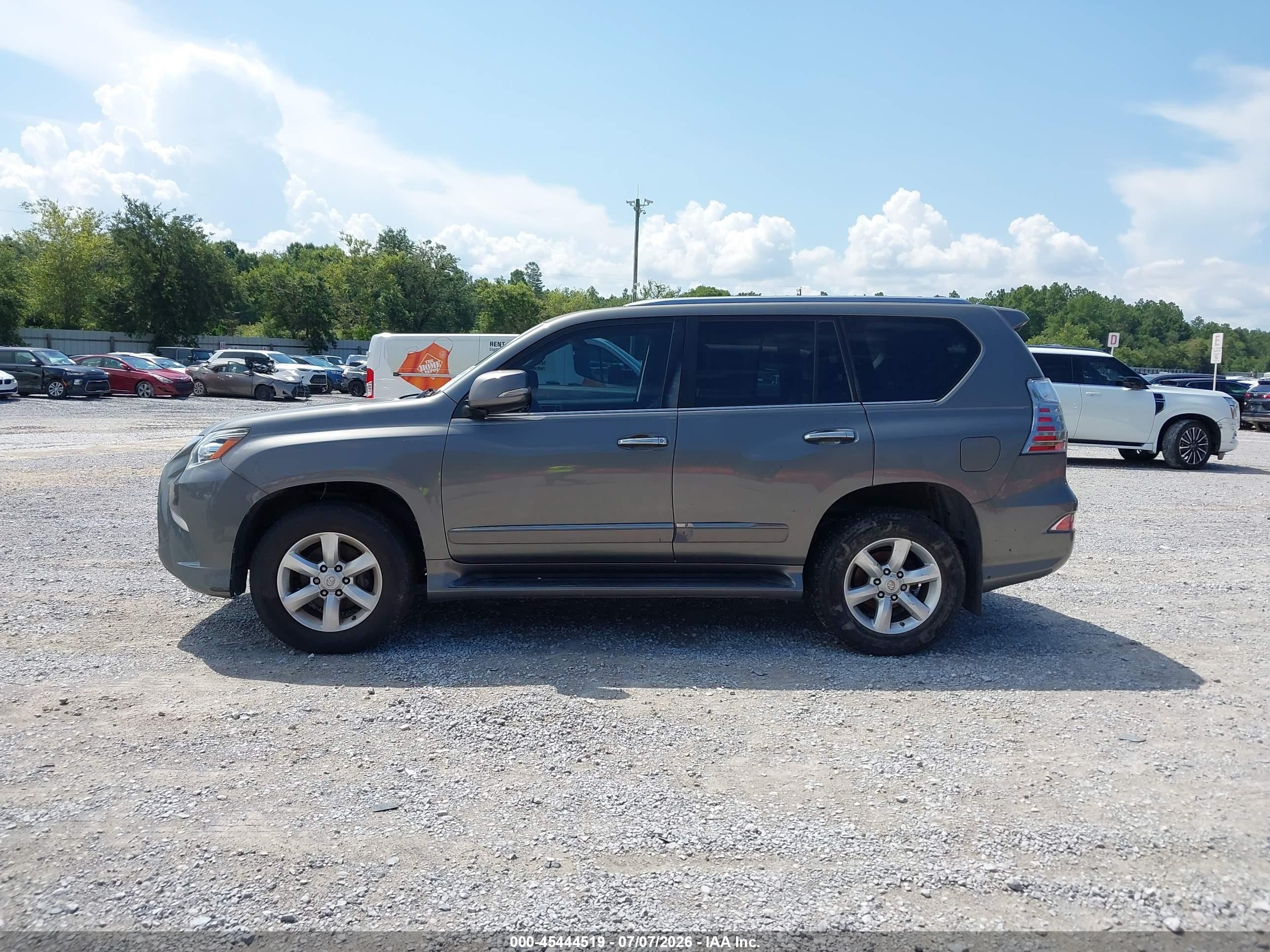 2014 Lexus Gx 460   Gray vin: JTJBM7FX0E5081289