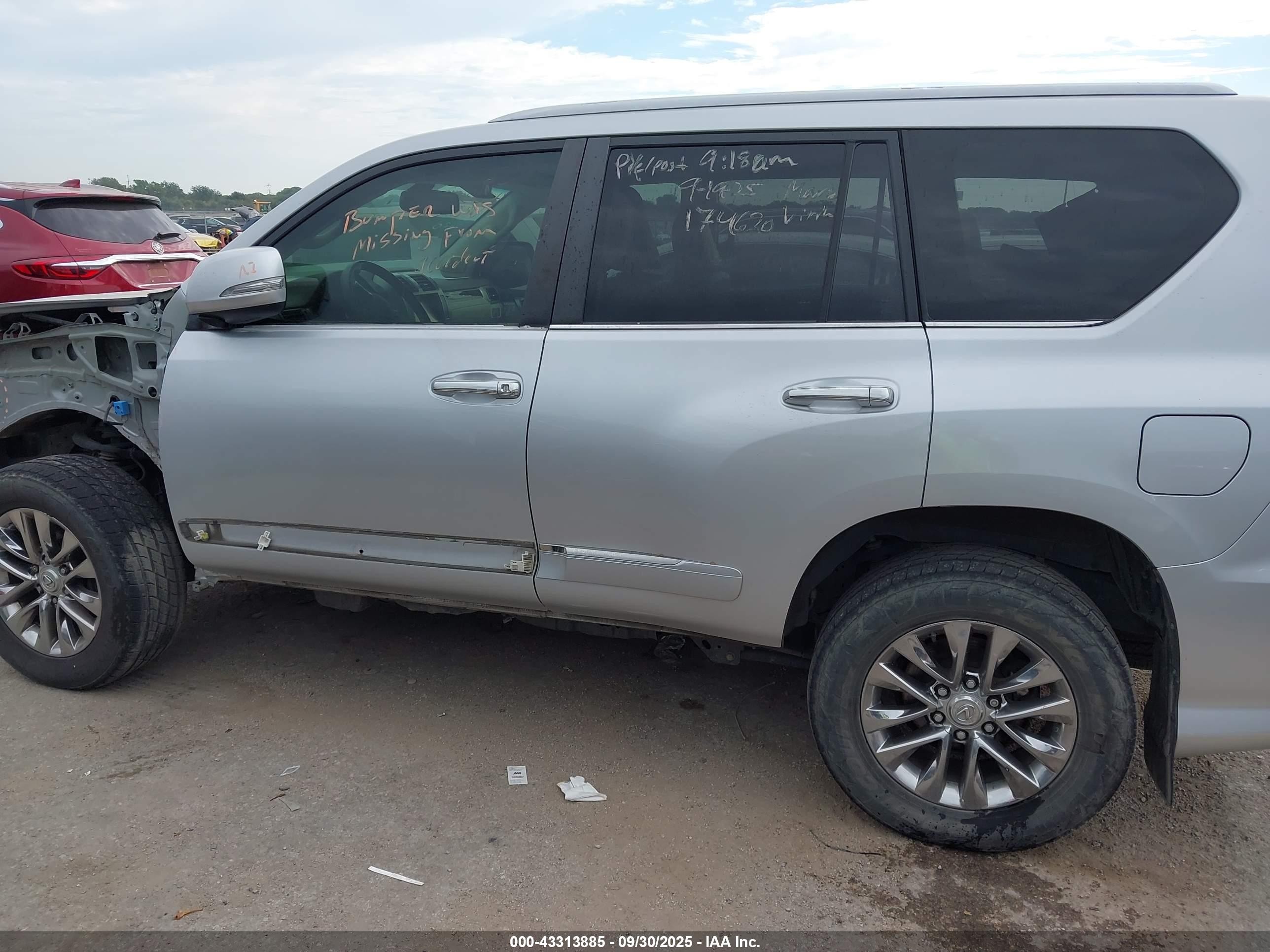 2015 Lexus Gx 460   Gray vin: JTJBM7FX0F5106886