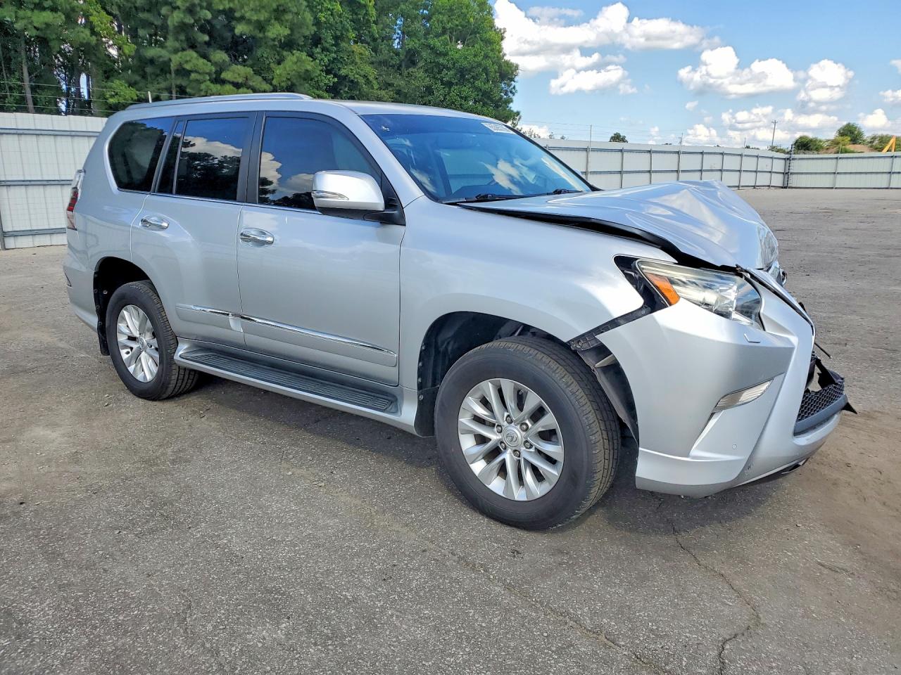 2016 Lexus Gx 460 Silver vin: JTJBM7FX0G5132258