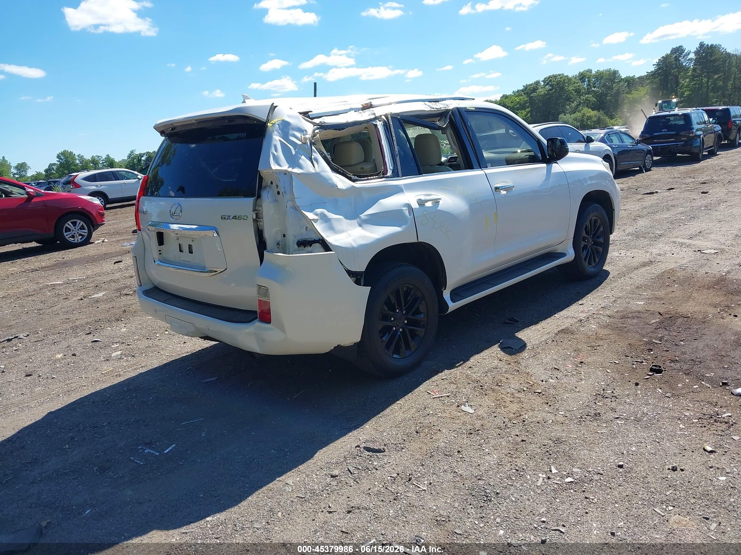 2010 Lexus Gx 460   White vin: JTJBM7FX1A5011875