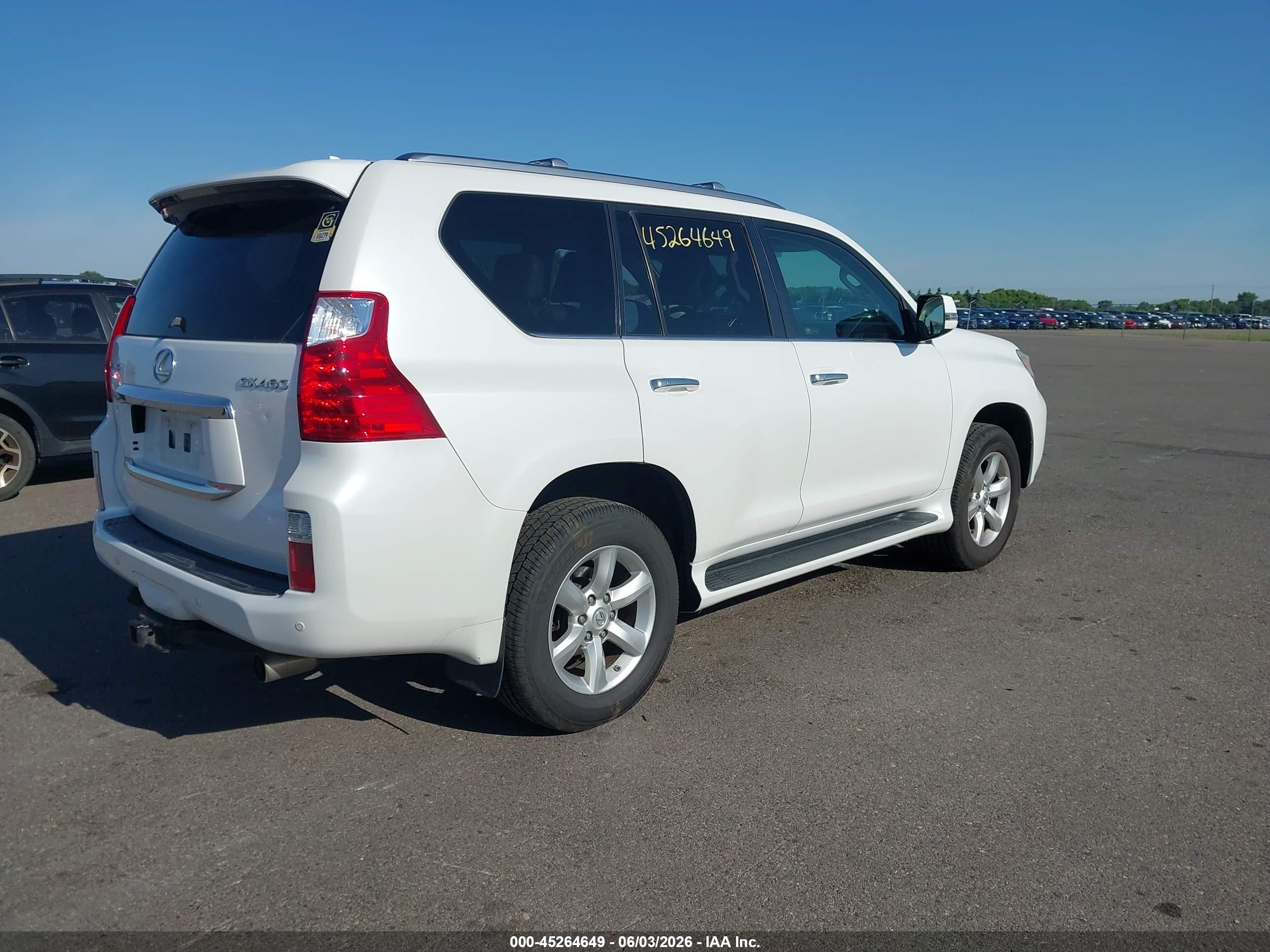 2010 Lexus Gx 460   Белый vin: JTJBM7FX1A5016509