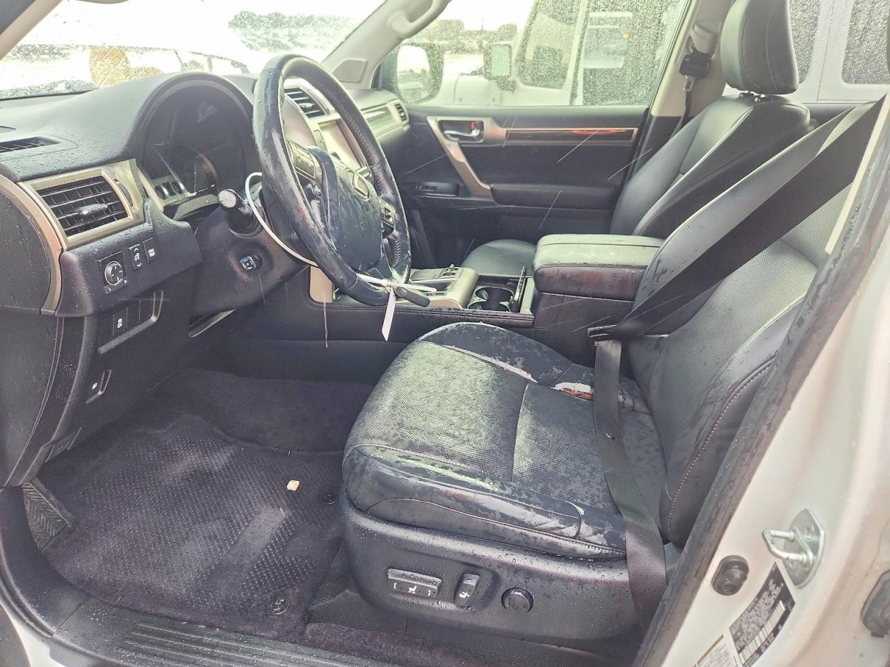 2014 Lexus Gx 460 White vin: JTJBM7FX1E5066204