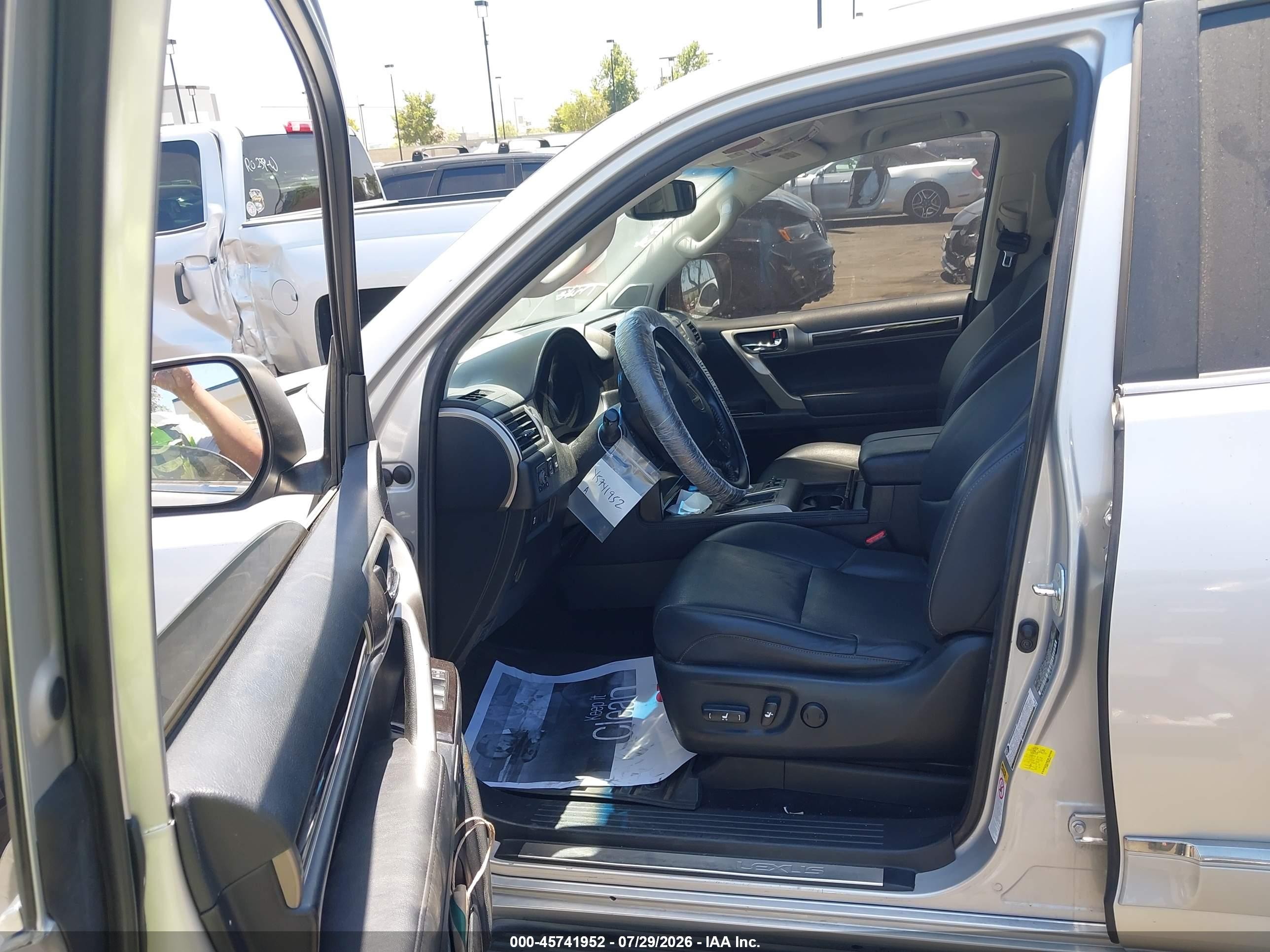 2014 Lexus Gx 460   Silver vin: JTJBM7FX1E5074013