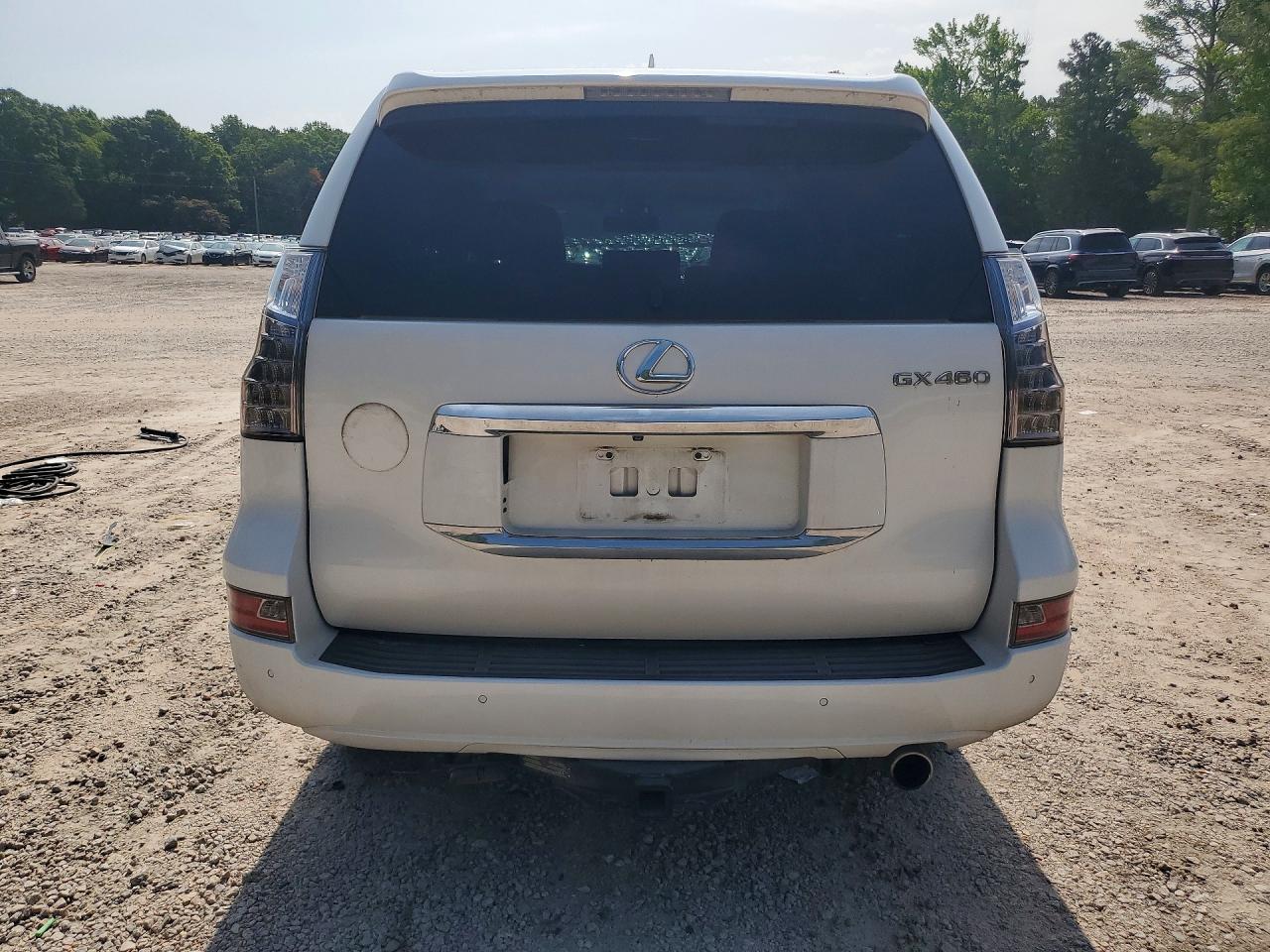 2014 Lexus Gx 460 White vin: JTJBM7FX1E5081592