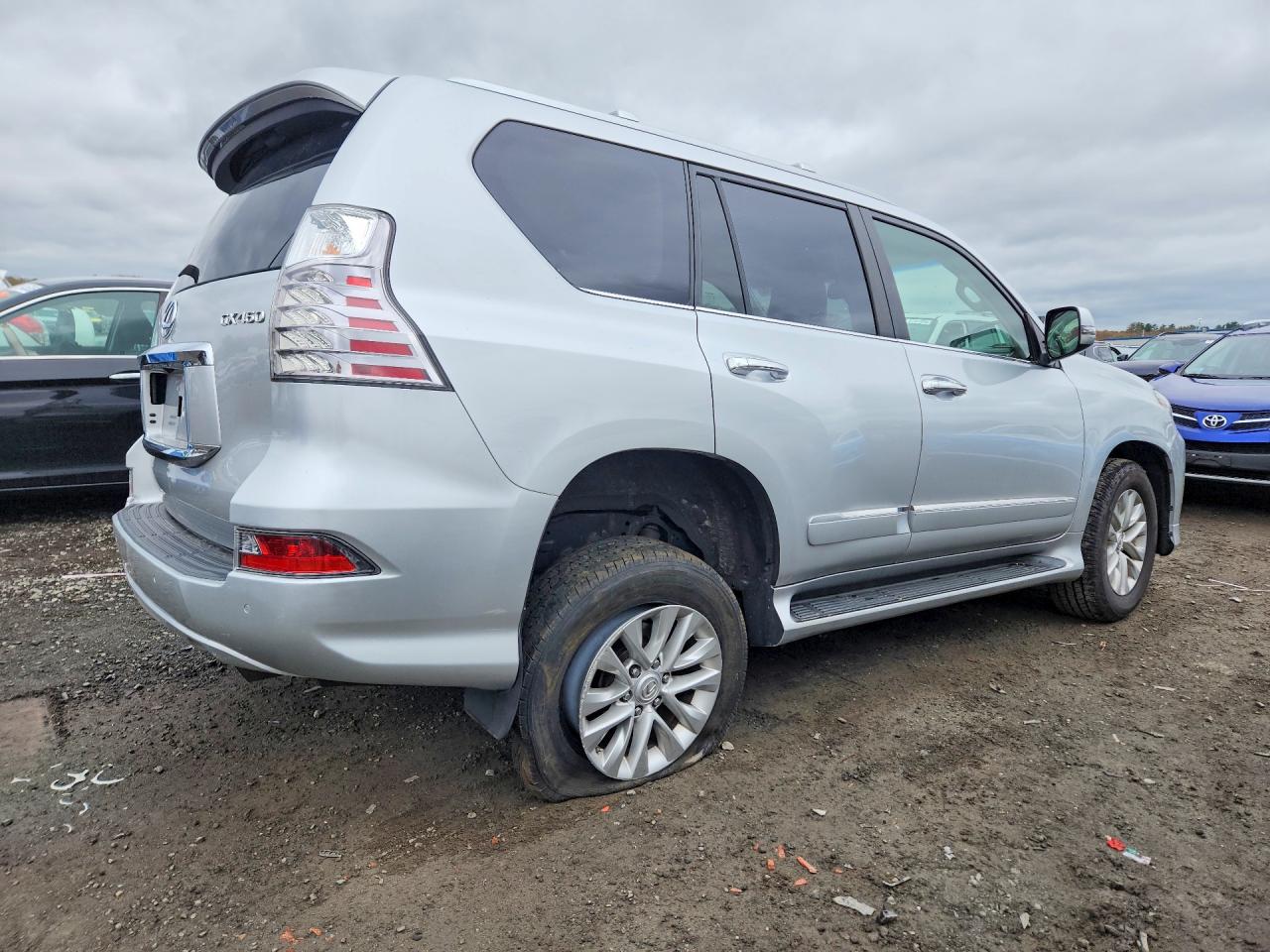 2015 Lexus Gx 460 Silver vin: JTJBM7FX1F5097793