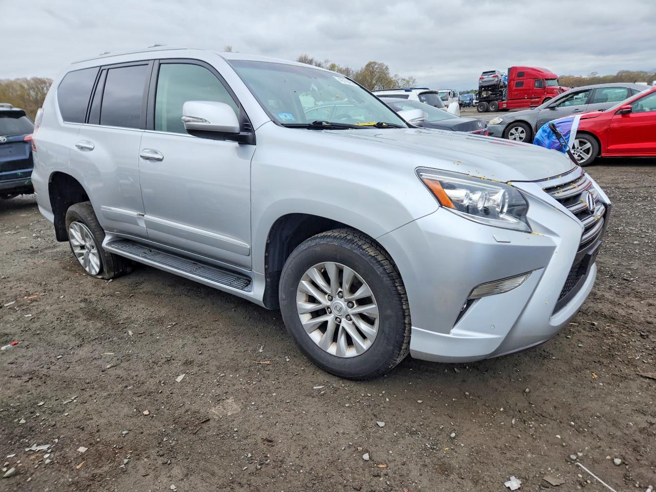 2015 Lexus Gx 460 Silver vin: JTJBM7FX1F5097793