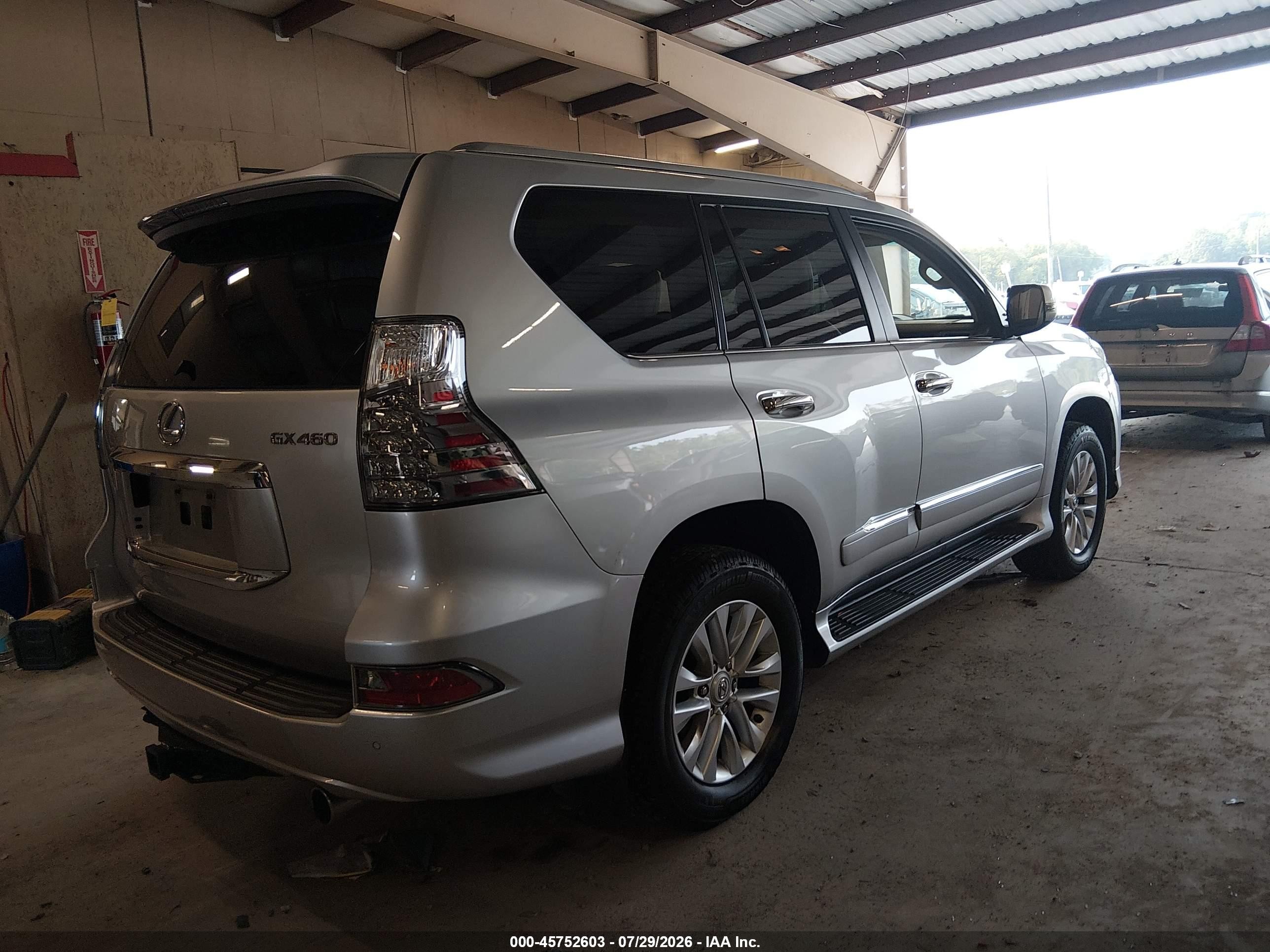 2015 Lexus Gx 460   Silver vin: JTJBM7FX1F5098863