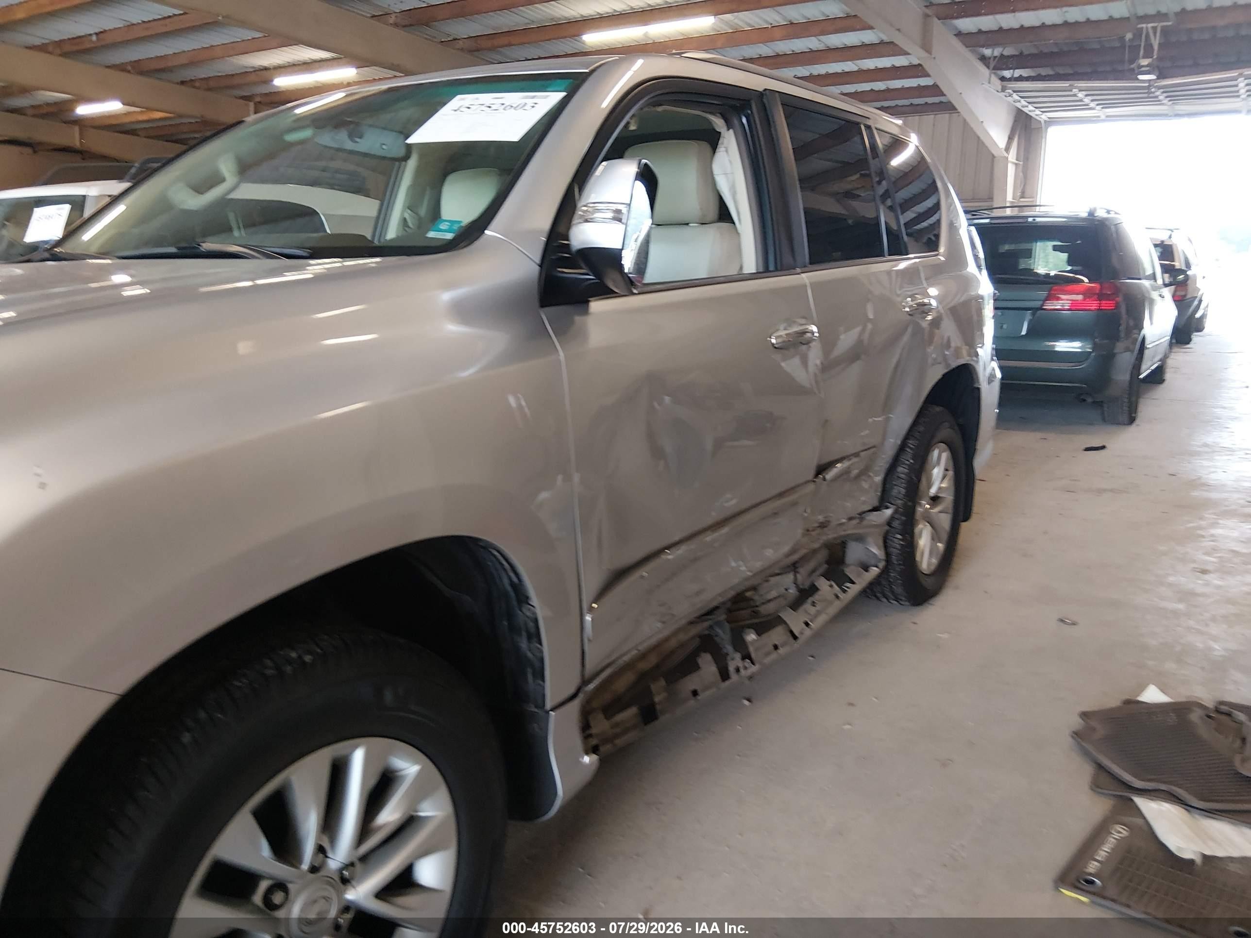 2015 Lexus Gx 460   Silver vin: JTJBM7FX1F5098863