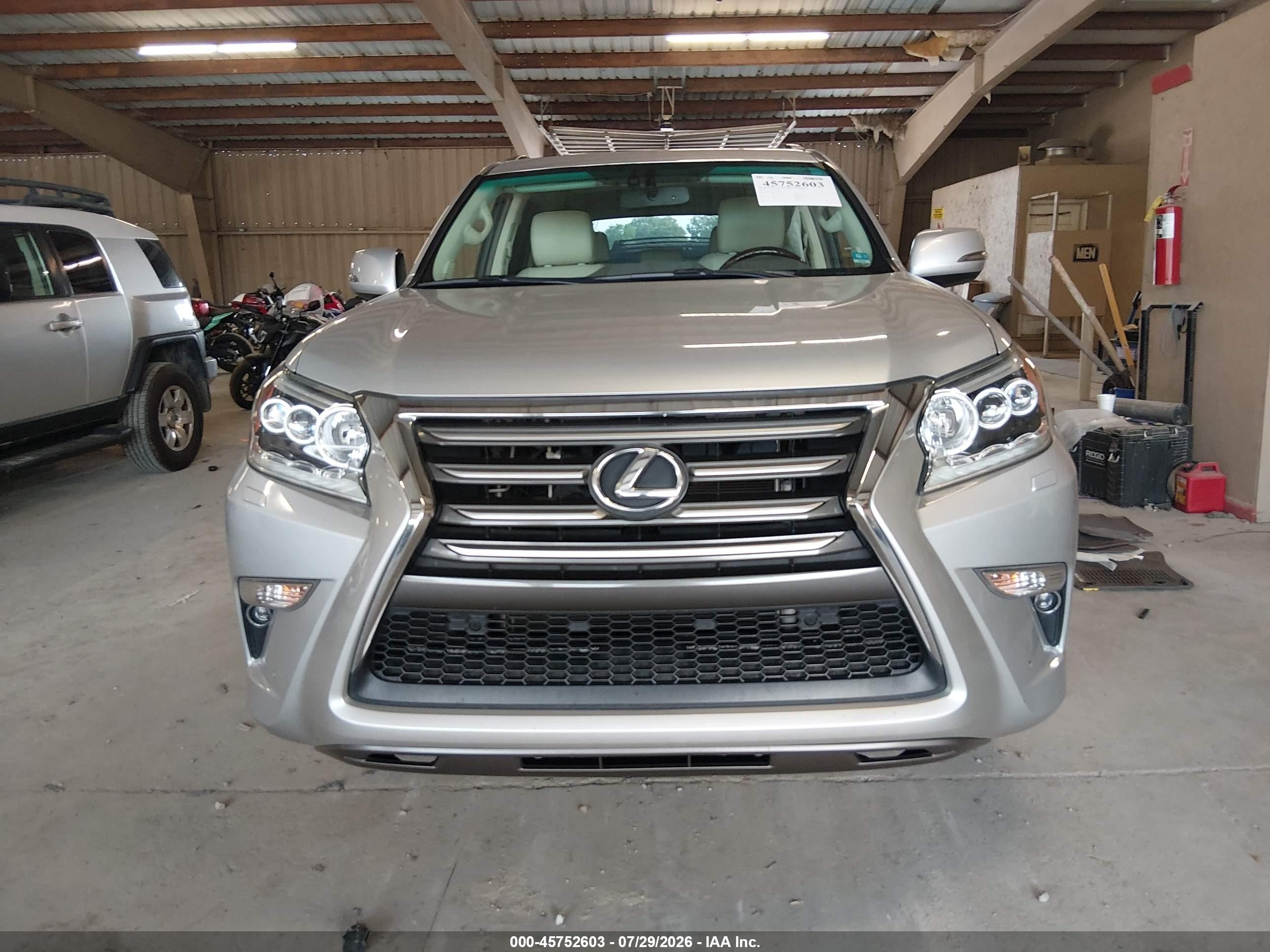 2015 Lexus Gx 460   Silver vin: JTJBM7FX1F5098863