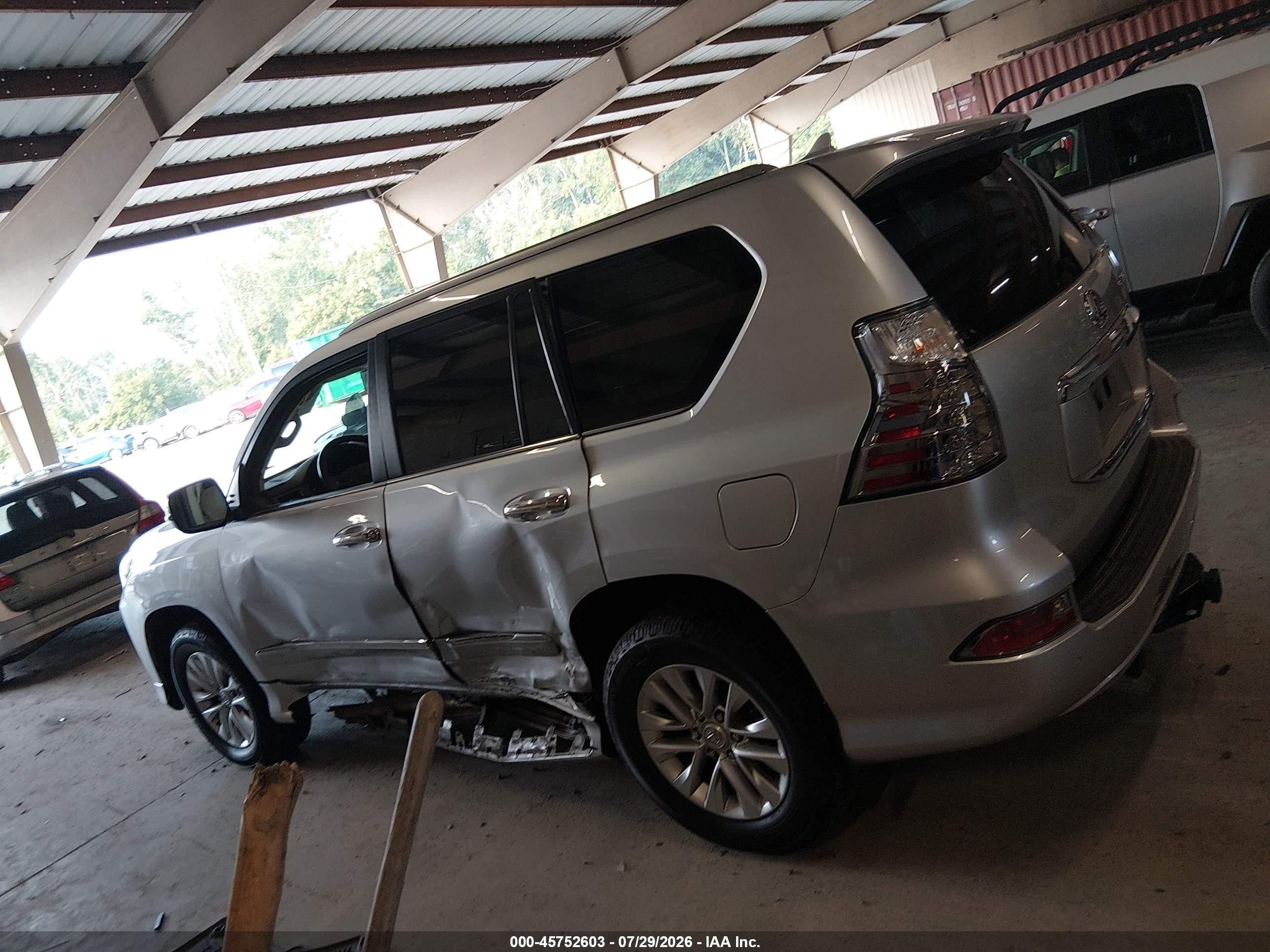 2015 Lexus Gx 460   Silver vin: JTJBM7FX1F5098863