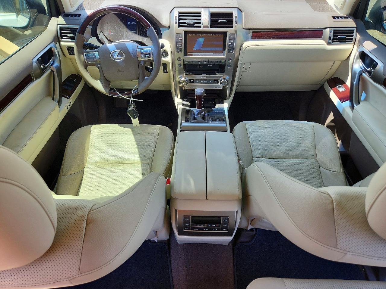 2015 Lexus Gx 460 White vin: JTJBM7FX1F5102717