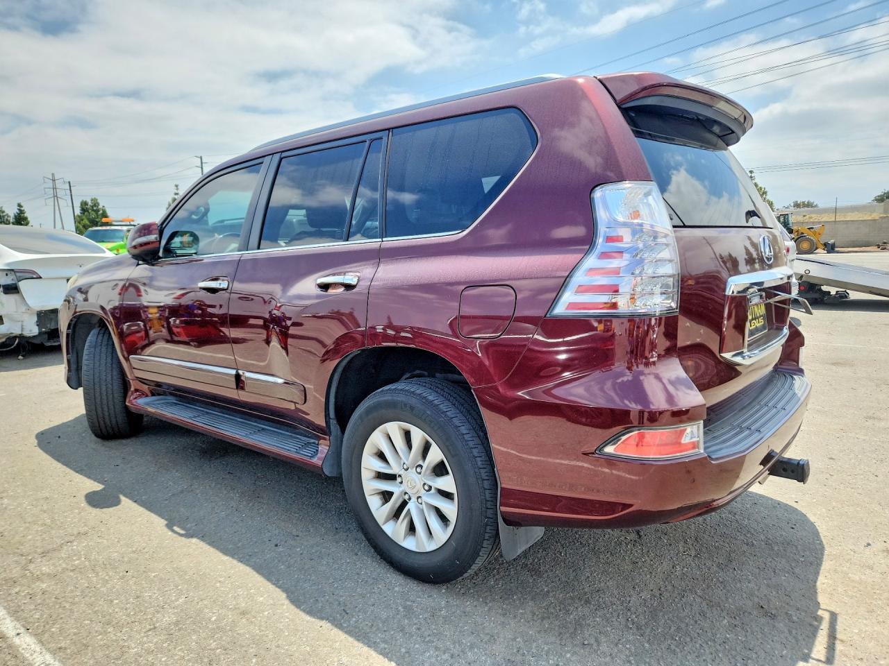 2015 Lexus Gx 460 Burgundy vin: JTJBM7FX1F5110641