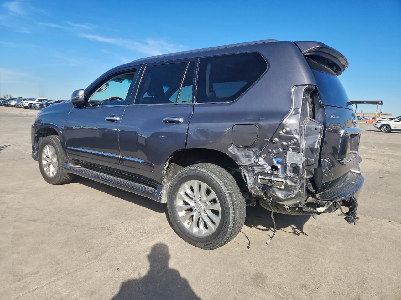 2017 Lexus Gx 460 Серый vin: JTJBM7FX1H5174097