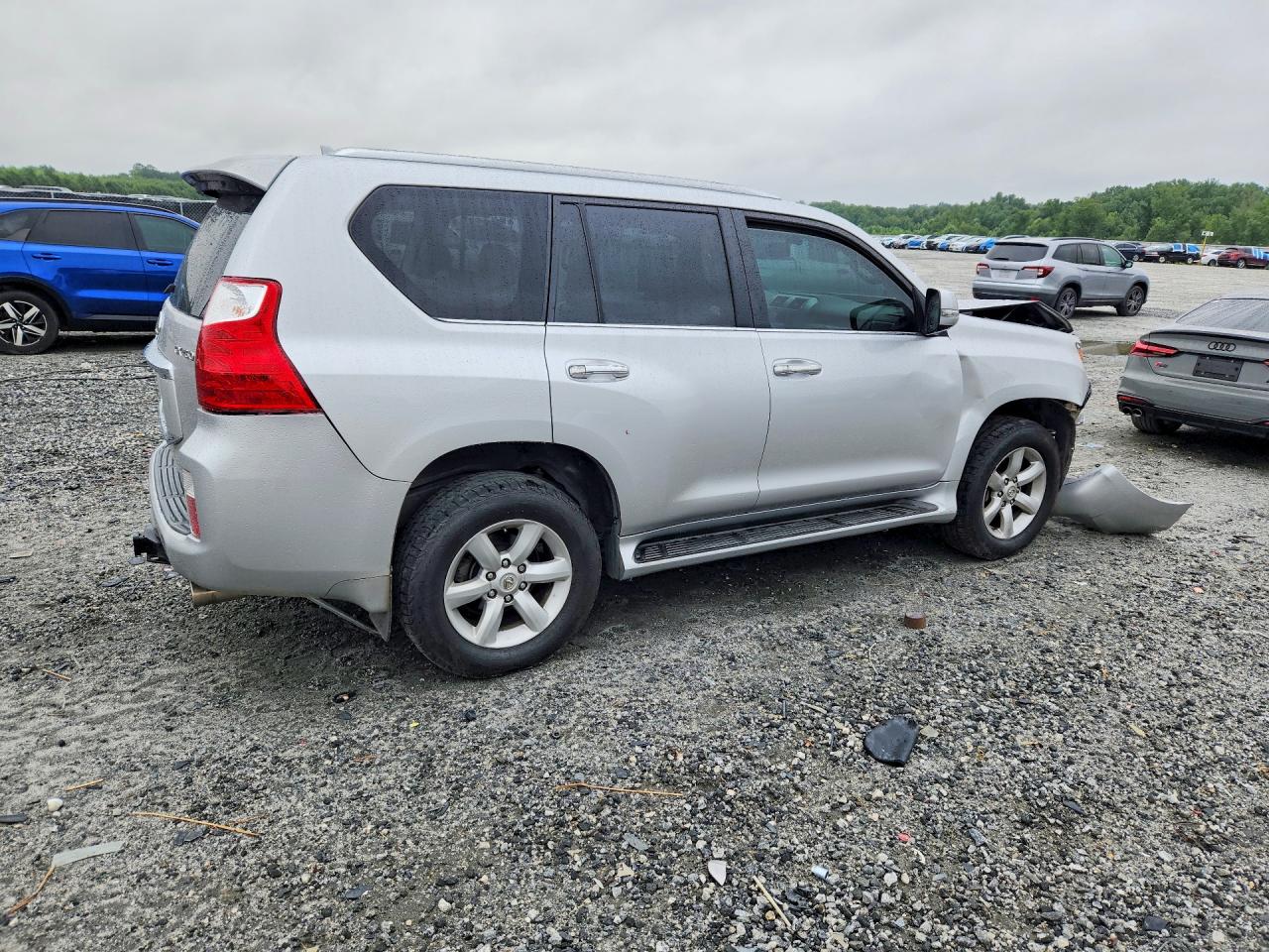 2011 Lexus Gx 460 Silver vin: JTJBM7FX2B5019730