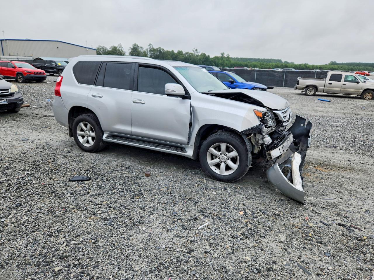 2011 Lexus Gx 460 Silver vin: JTJBM7FX2B5019730