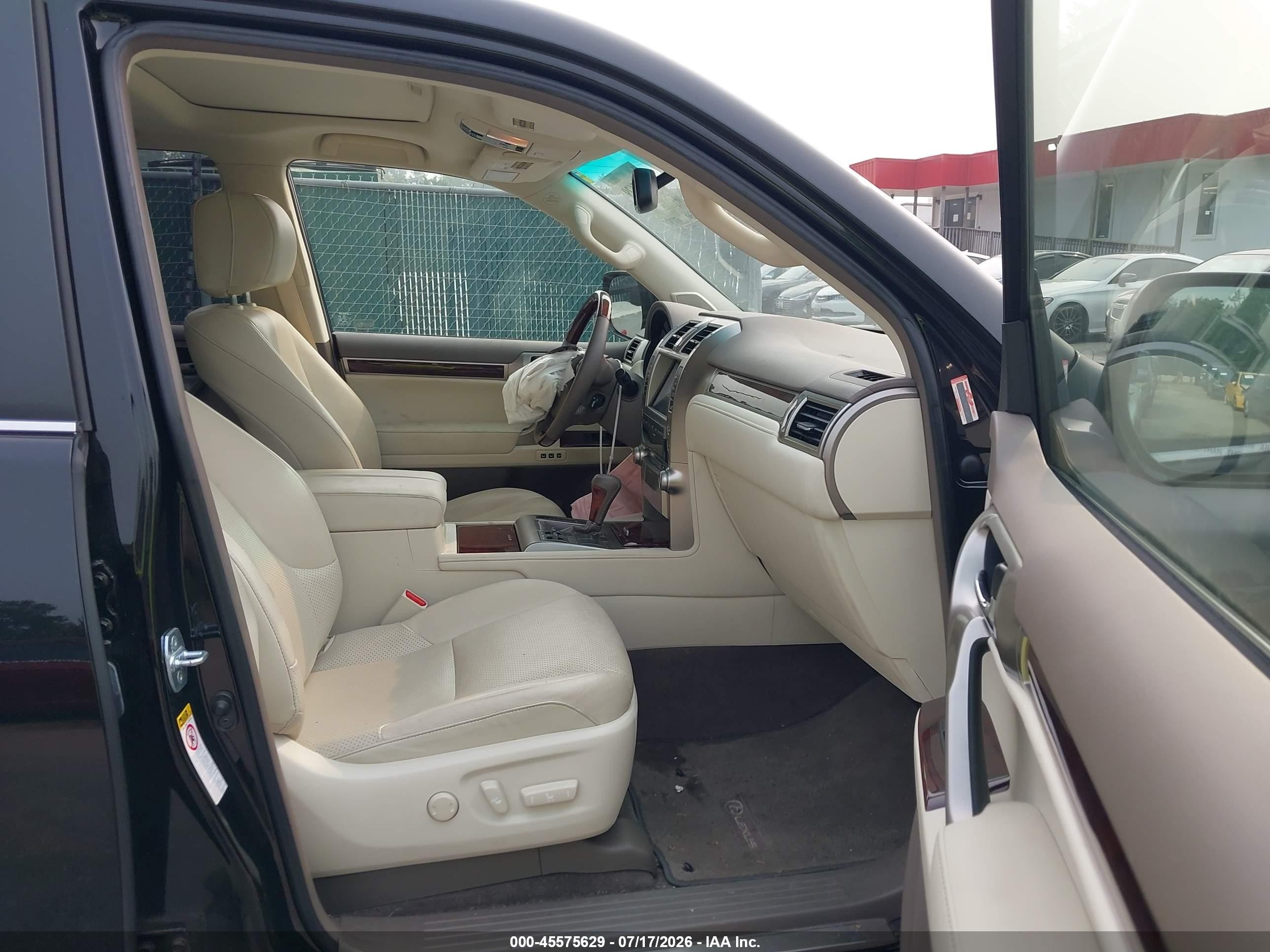 2012 Lexus Gx 460   Черный vin: JTJBM7FX2C5042068