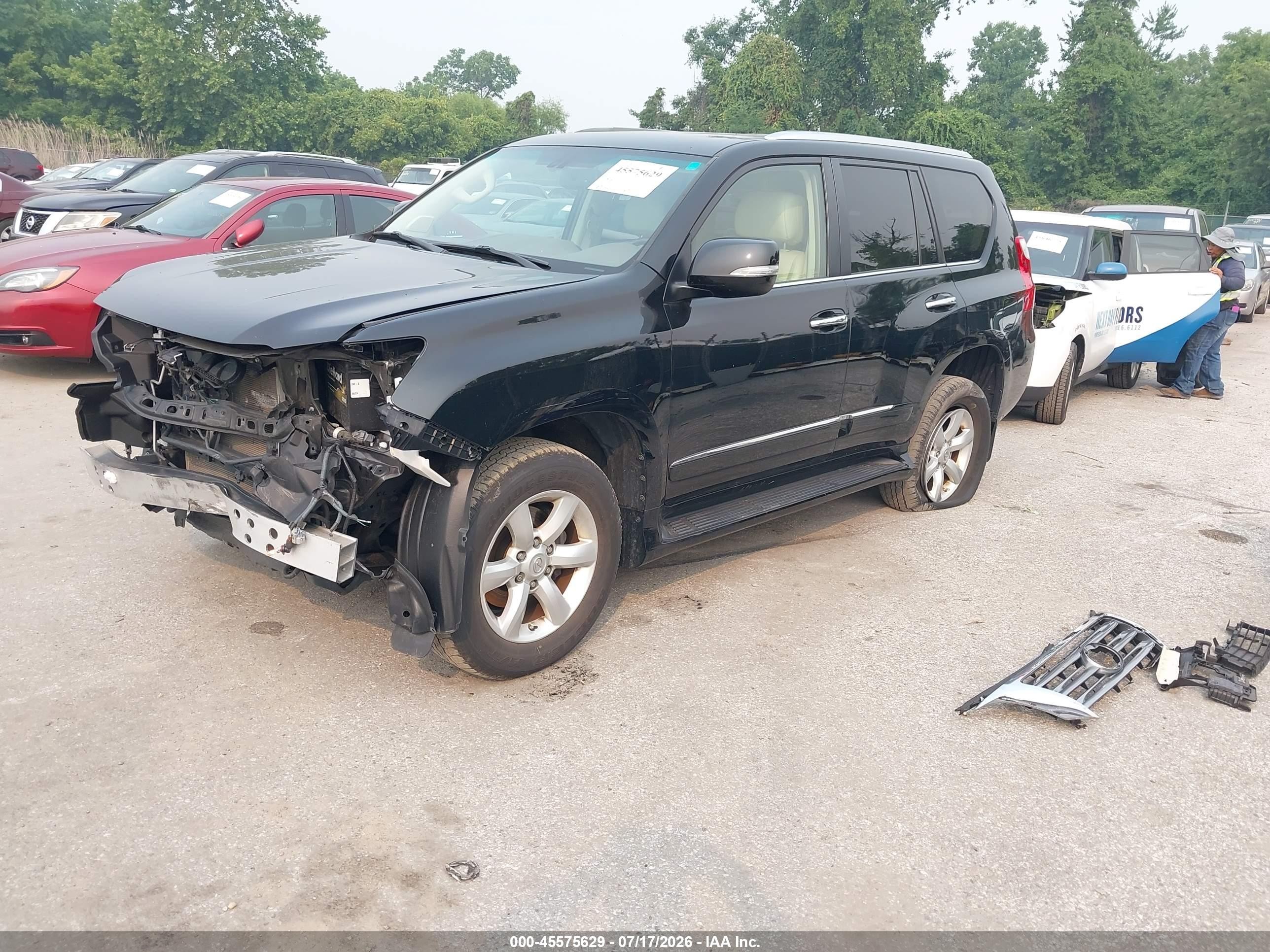 2012 Lexus Gx 460   Черный vin: JTJBM7FX2C5042068