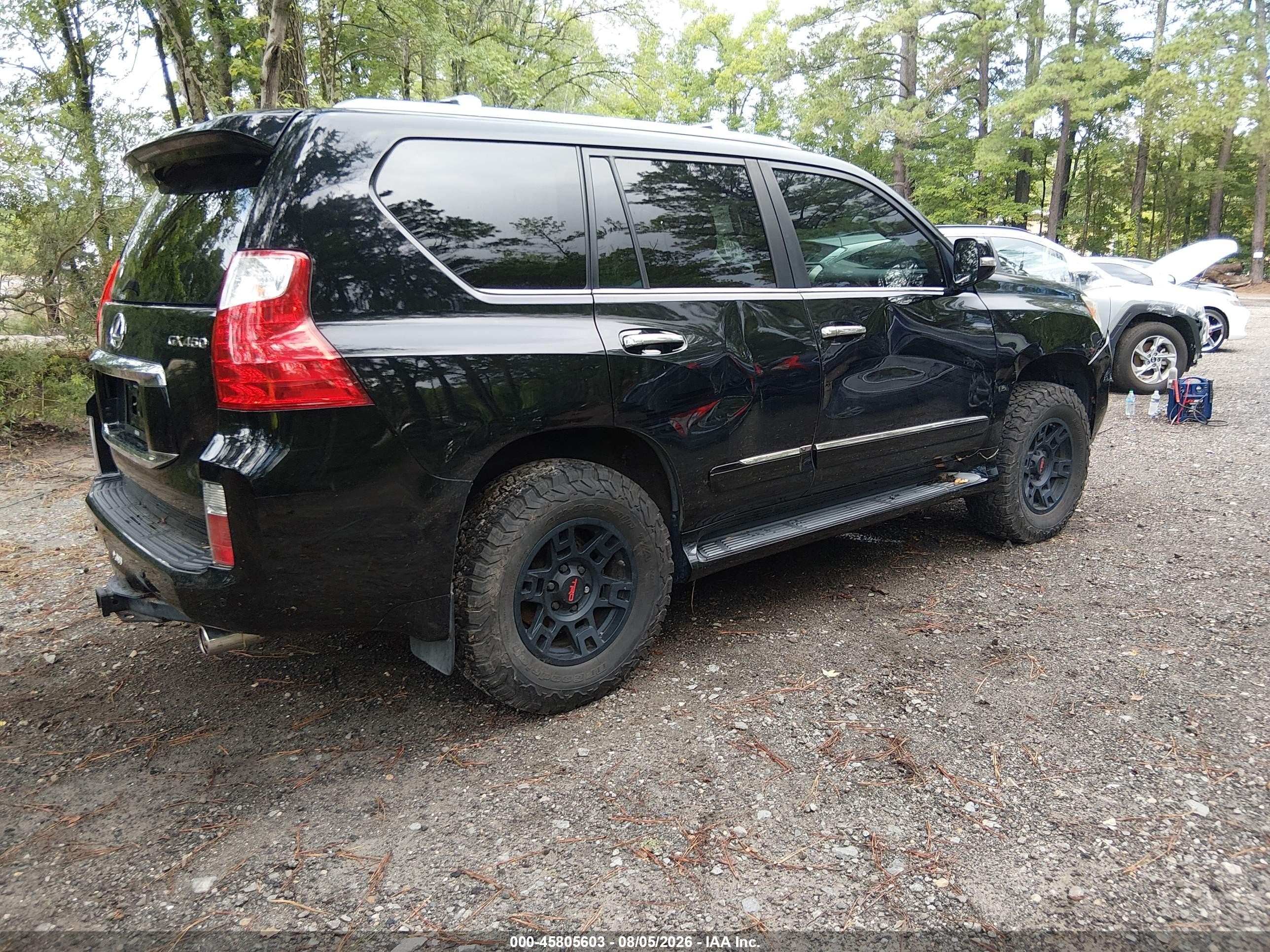 2012 Lexus Gx 460   Black vin: JTJBM7FX2C5045407