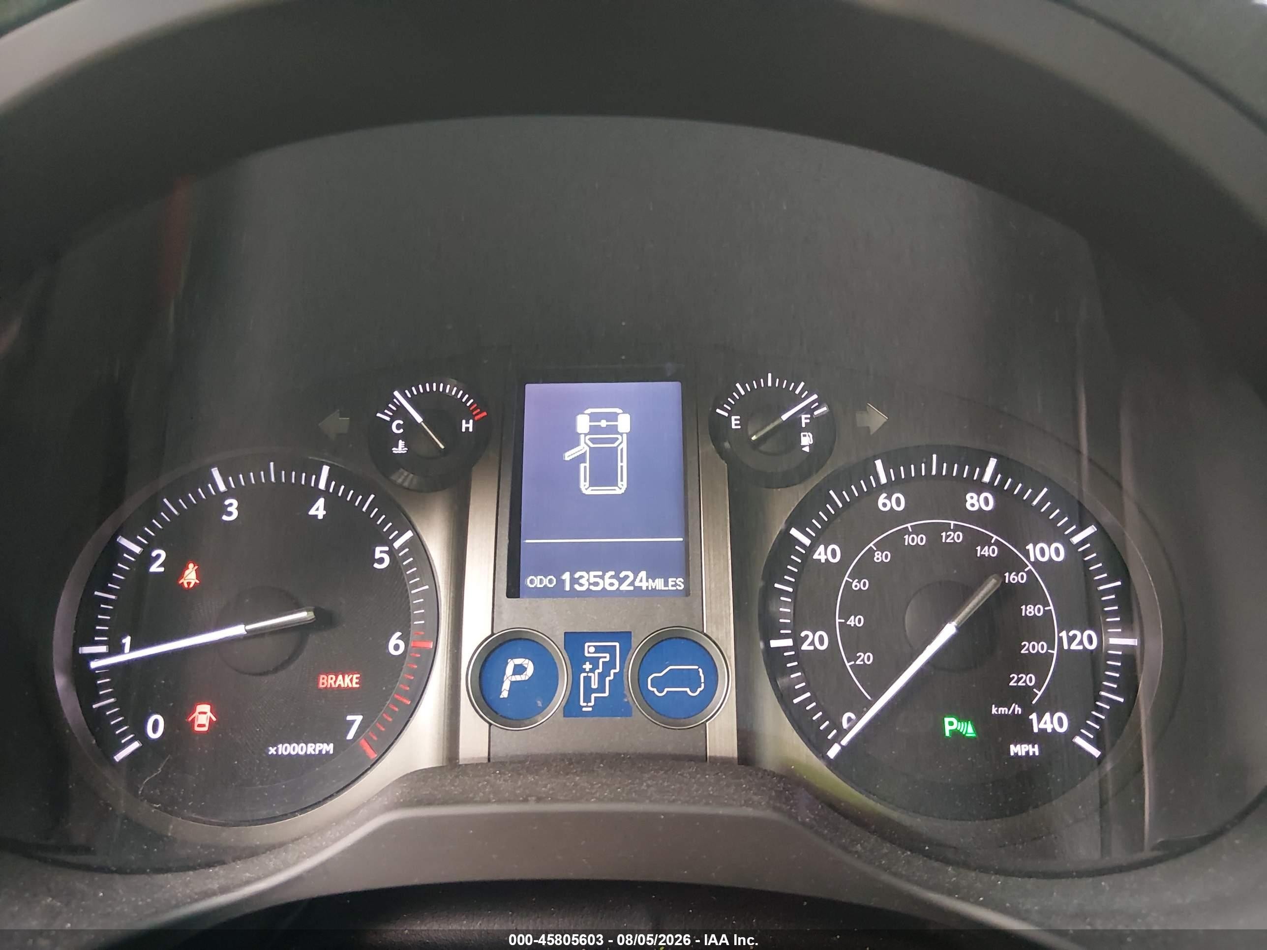 2012 Lexus Gx 460   Black vin: JTJBM7FX2C5045407