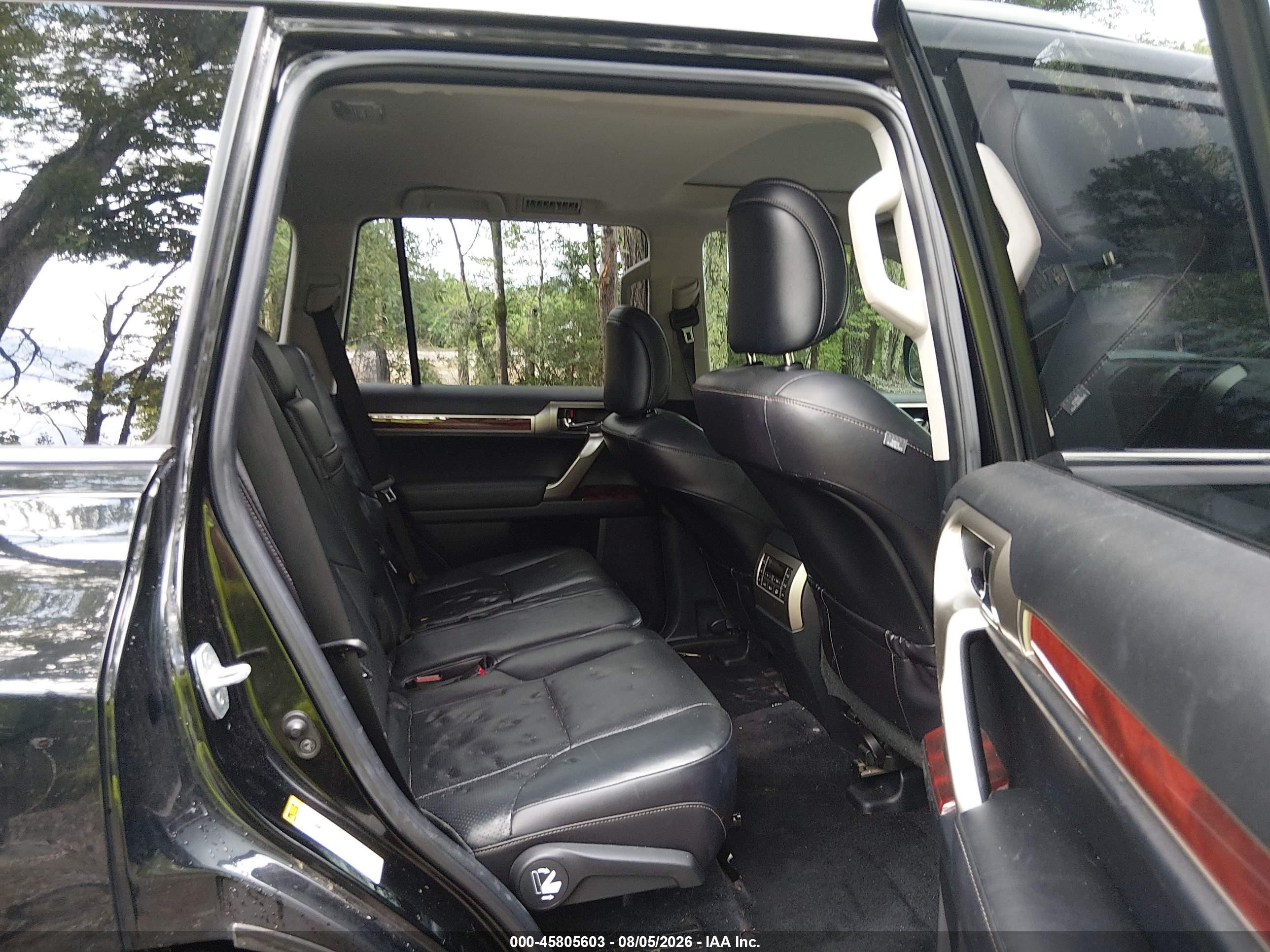 2012 Lexus Gx 460   Black vin: JTJBM7FX2C5045407