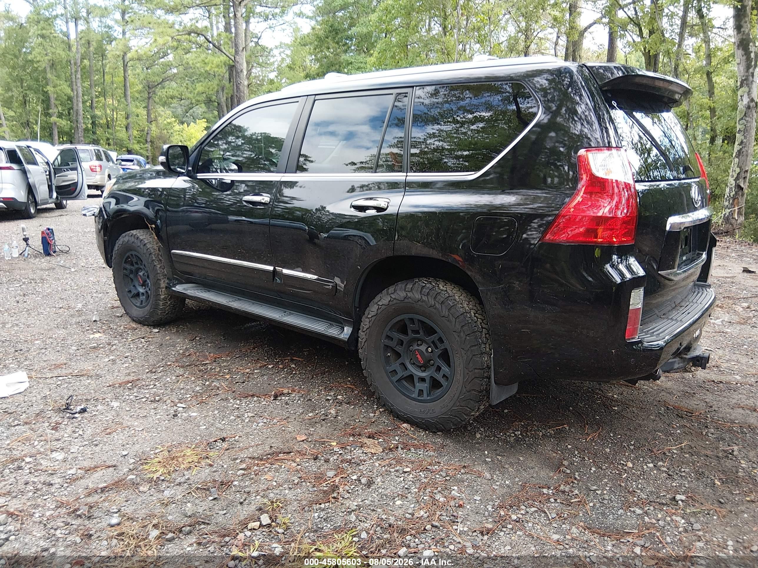 2012 Lexus Gx 460   Black vin: JTJBM7FX2C5045407