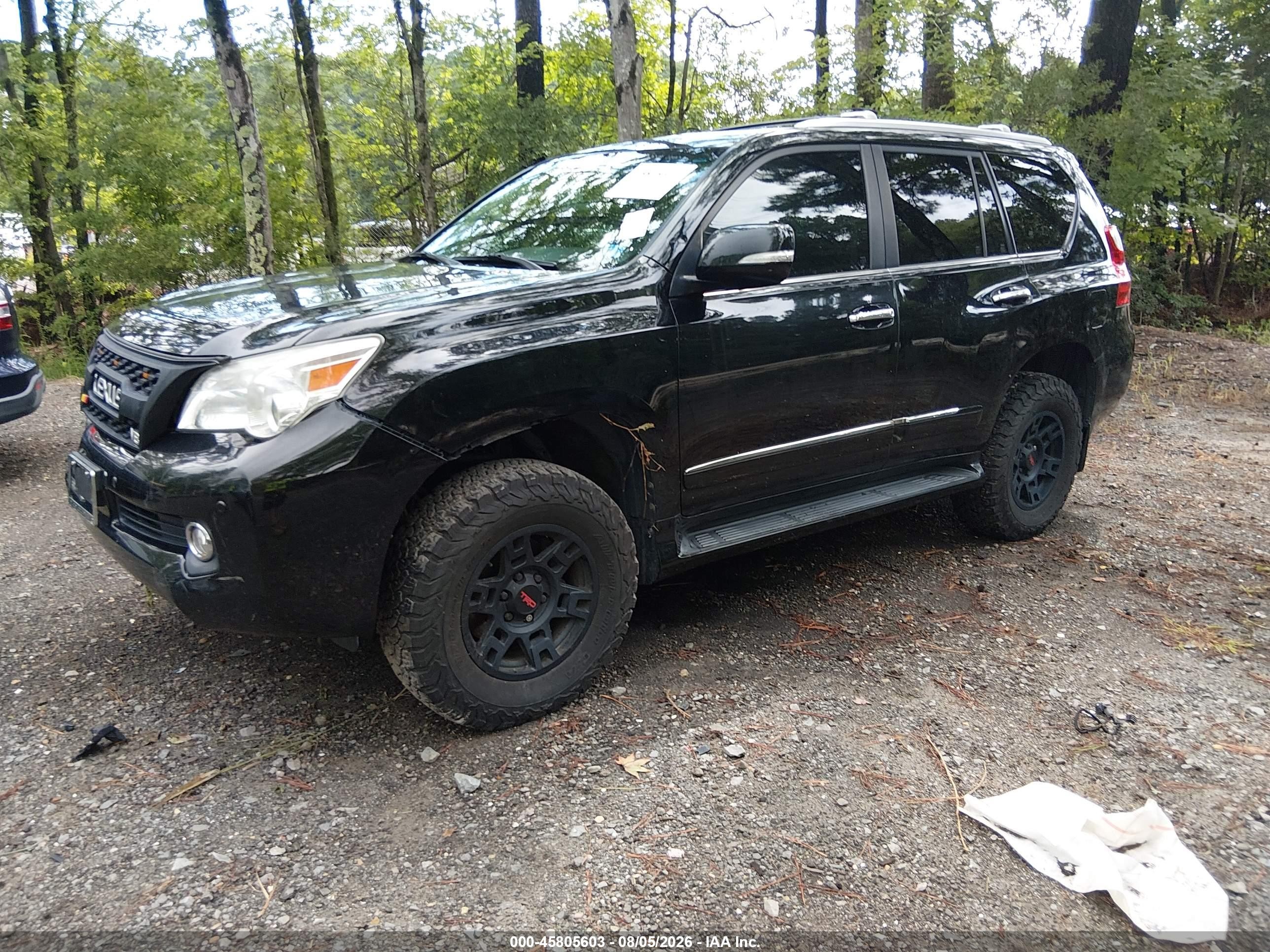 2012 Lexus Gx 460   Black vin: JTJBM7FX2C5045407