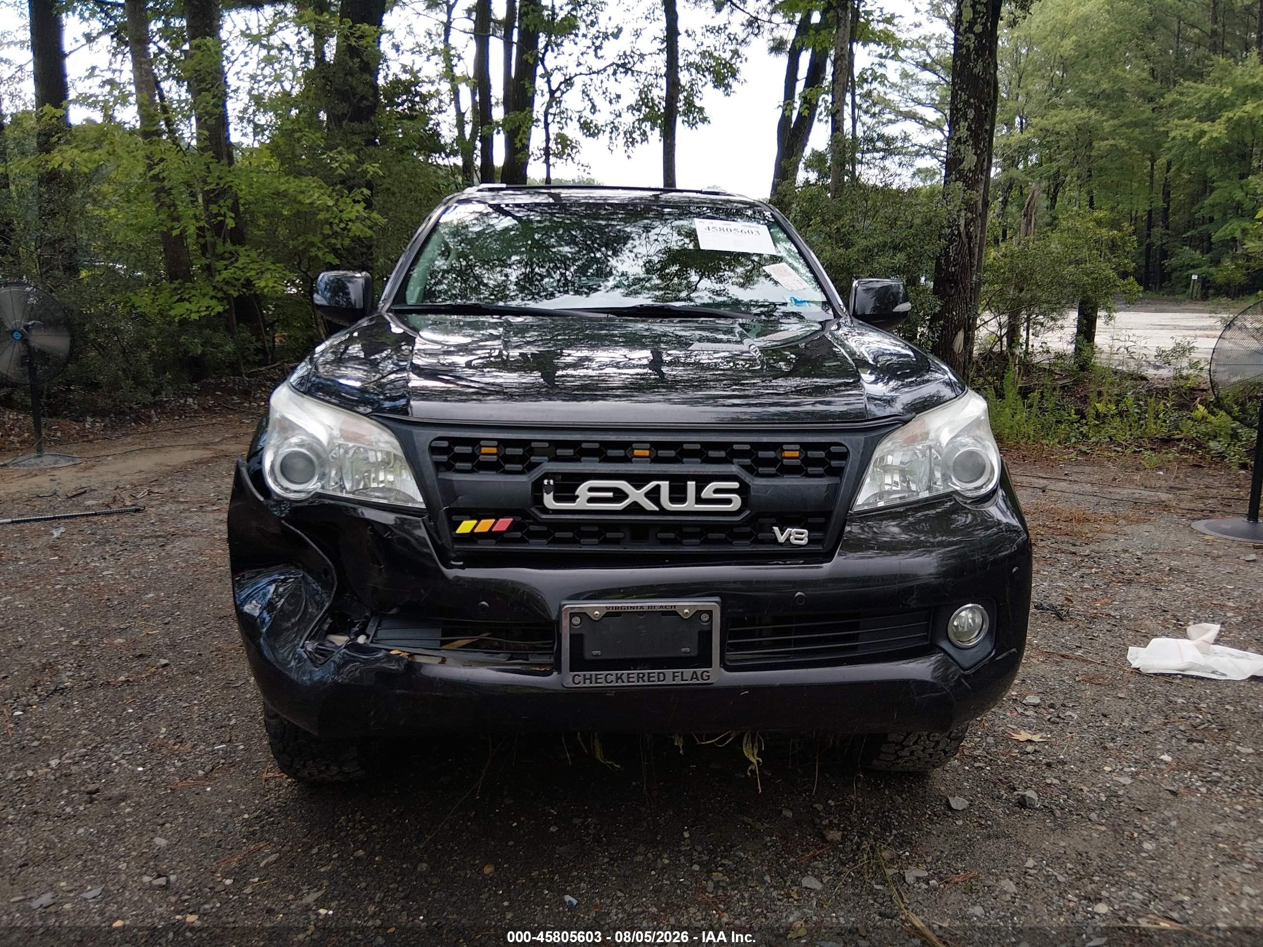 2012 Lexus Gx 460   Black vin: JTJBM7FX2C5045407