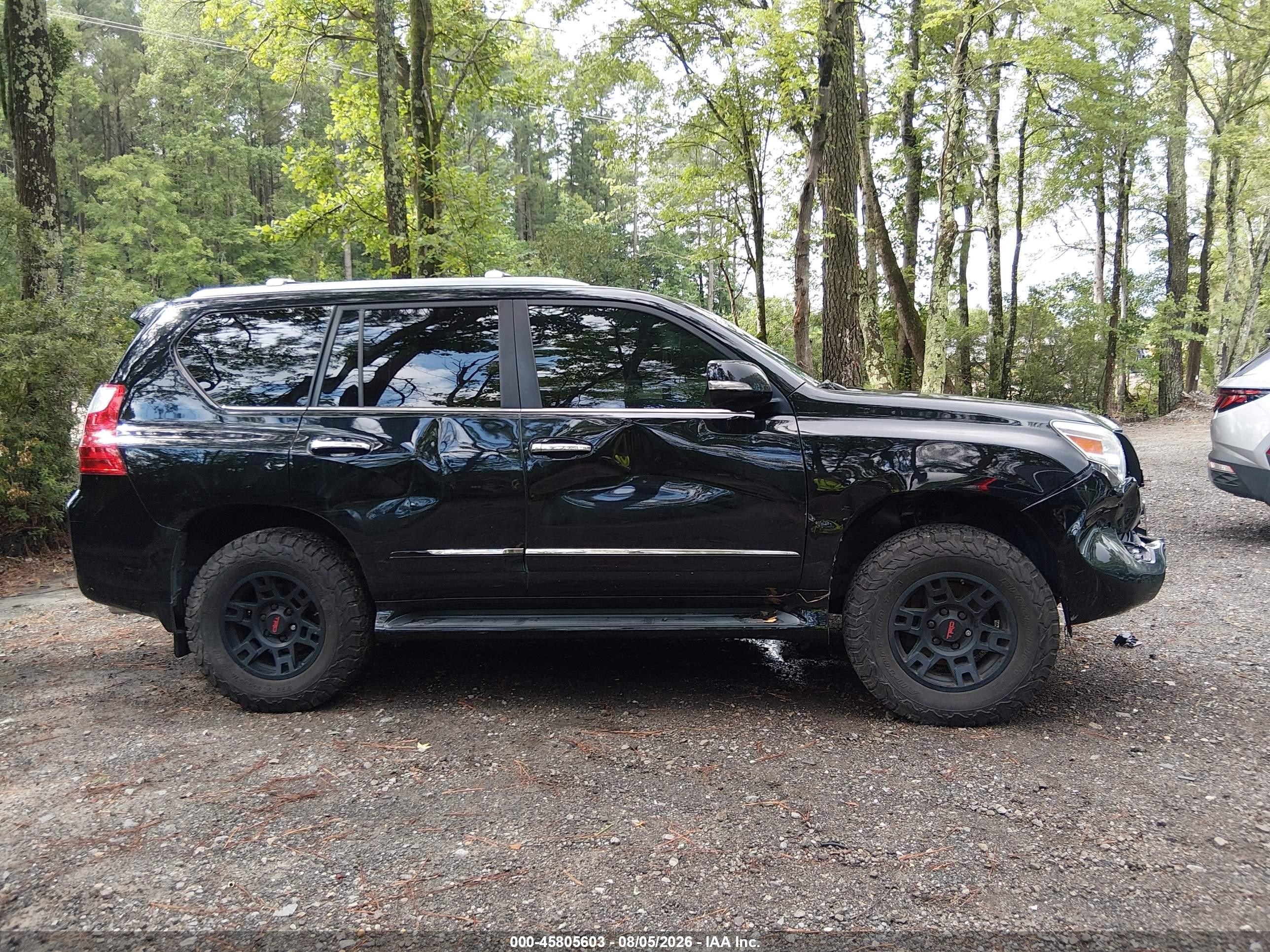 2012 Lexus Gx 460   Black vin: JTJBM7FX2C5045407