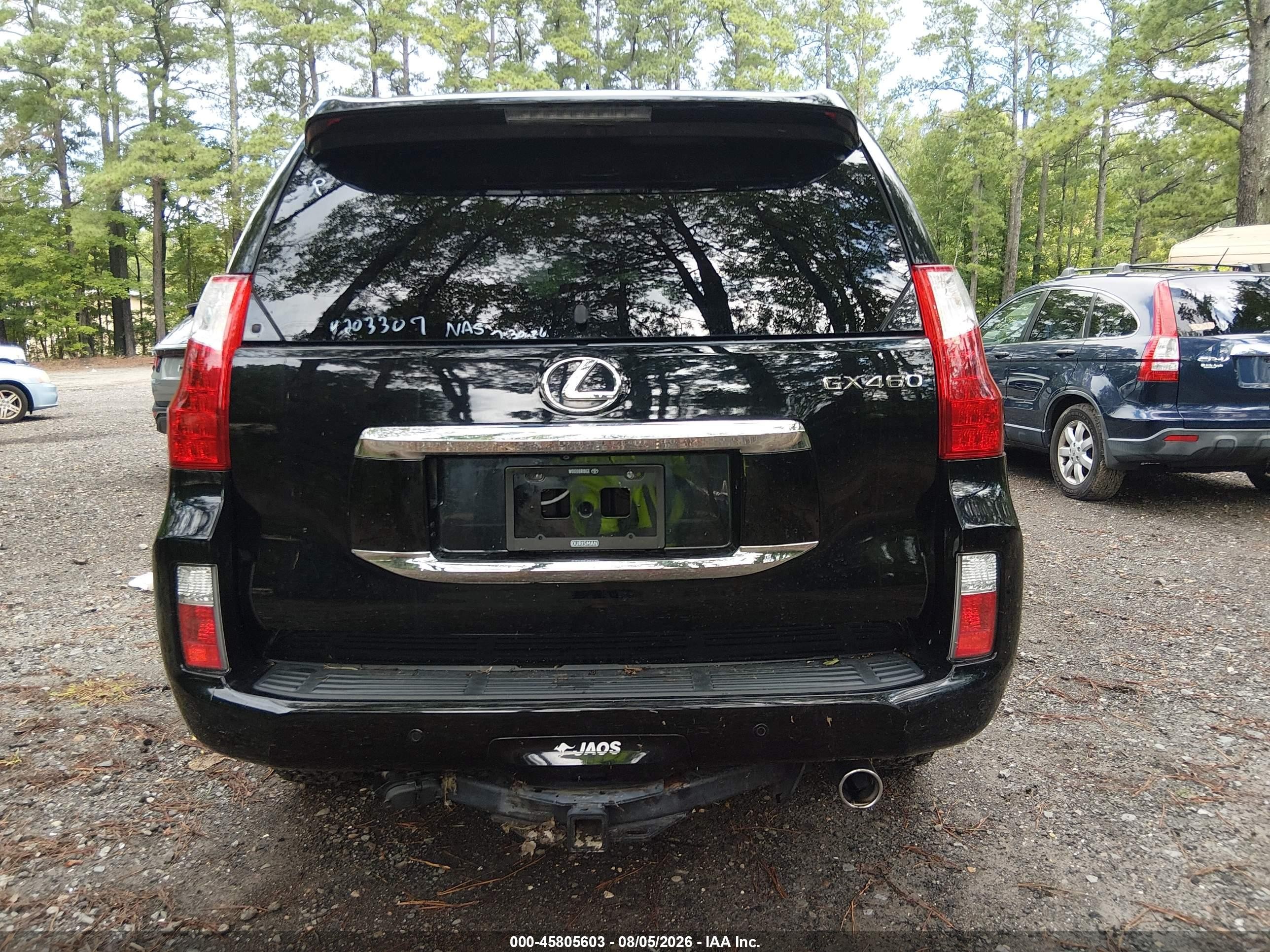 2012 Lexus Gx 460   Black vin: JTJBM7FX2C5045407