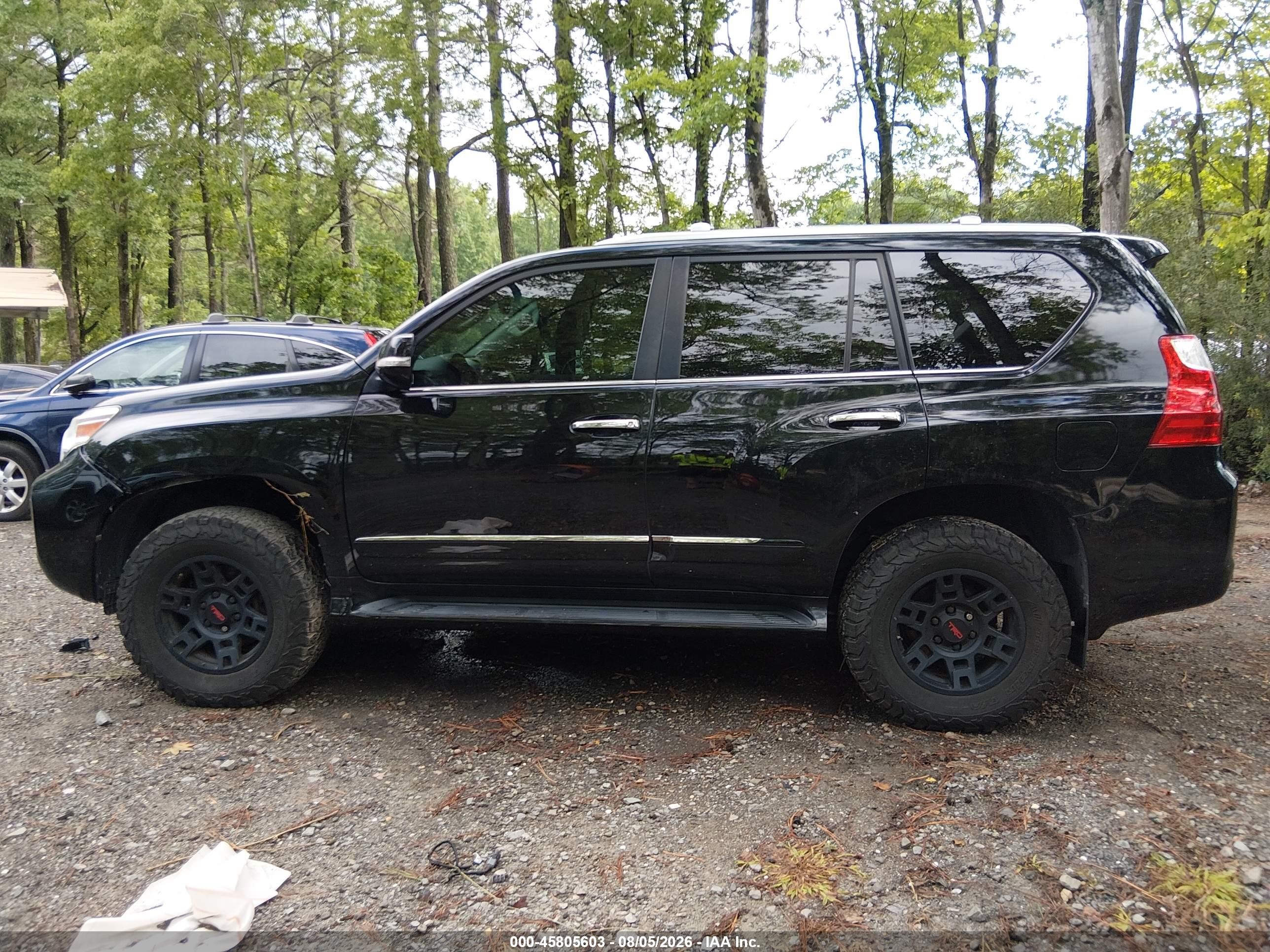 2012 Lexus Gx 460   Black vin: JTJBM7FX2C5045407