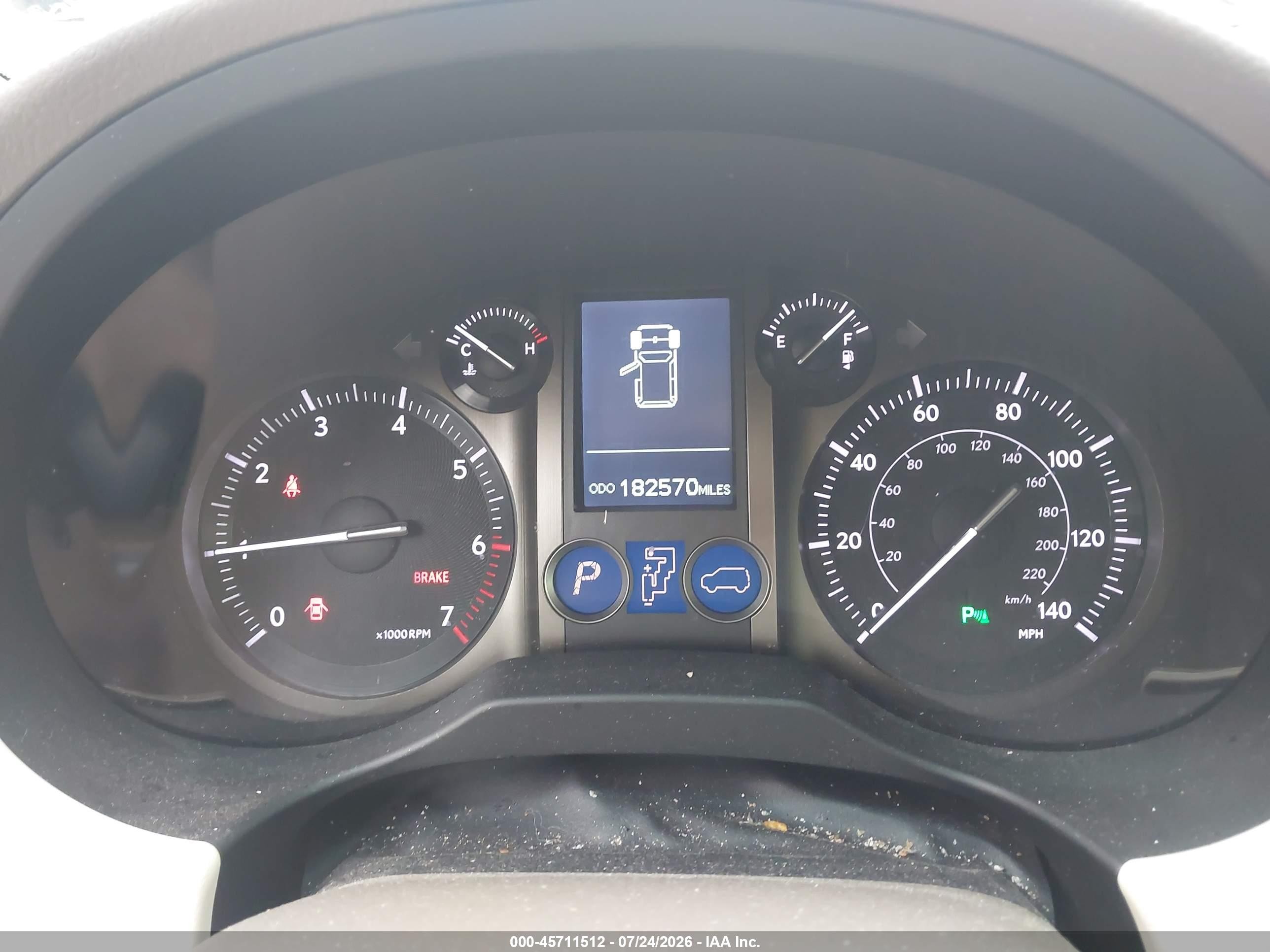 2013 Lexus Gx 460   White vin: JTJBM7FX2D5052598