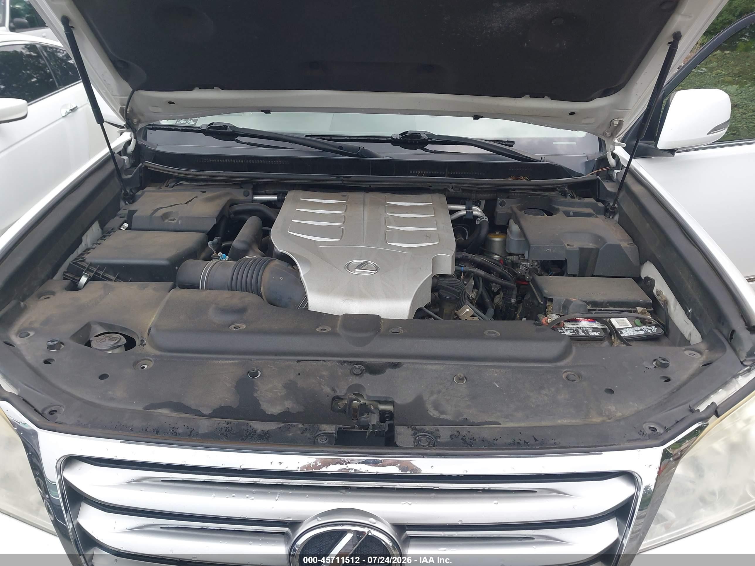 2013 Lexus Gx 460   White vin: JTJBM7FX2D5052598