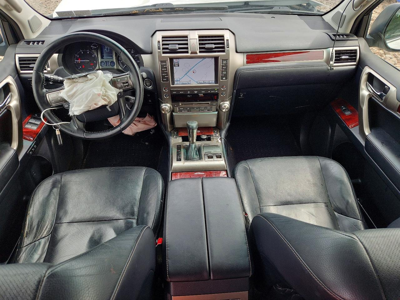 2013 Lexus Gx 460 White vin: JTJBM7FX2D5059213