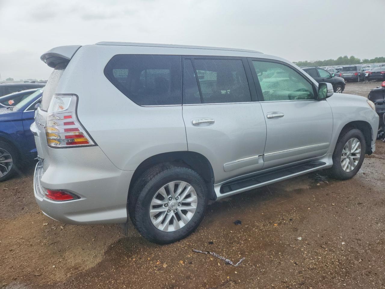 2014 Lexus Gx 460 Silver vin: JTJBM7FX2E5069743
