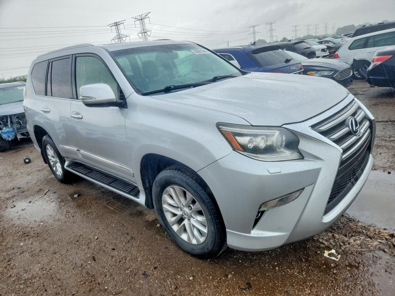2014 Lexus Gx 460 Silver vin: JTJBM7FX2E5069743