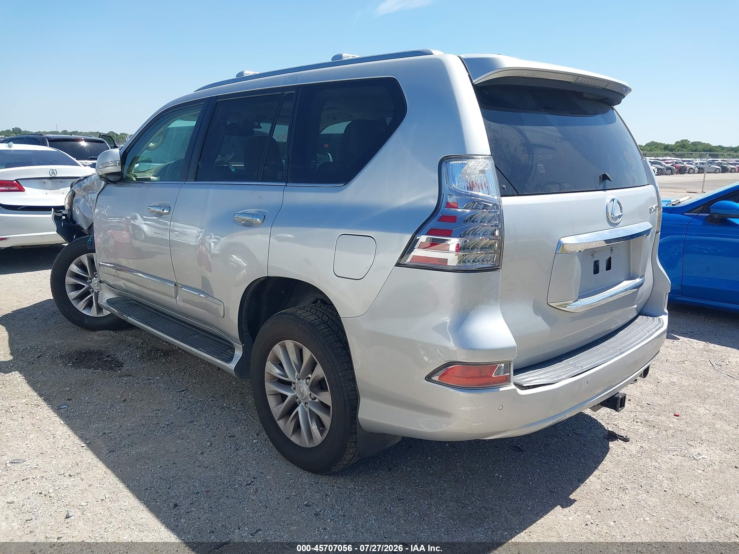 2014 Lexus Gx 460   Gray vin: JTJBM7FX2E5090477
