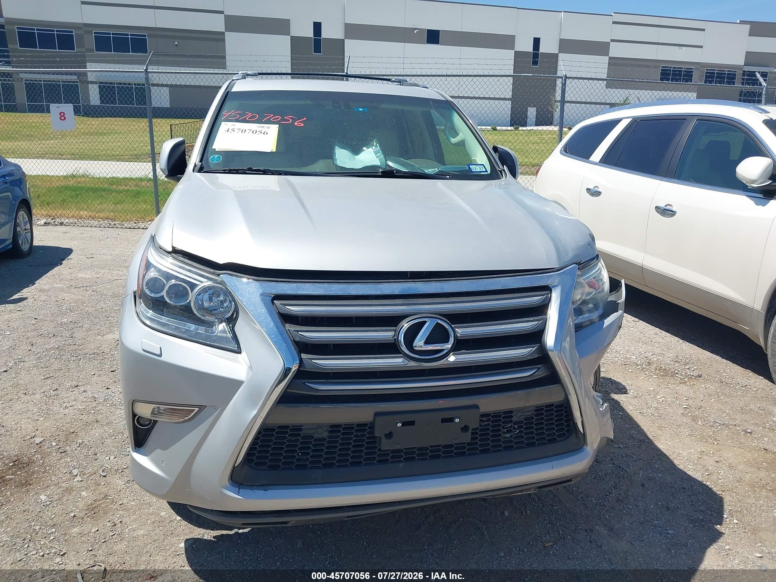 2014 Lexus Gx 460   Gray vin: JTJBM7FX2E5090477