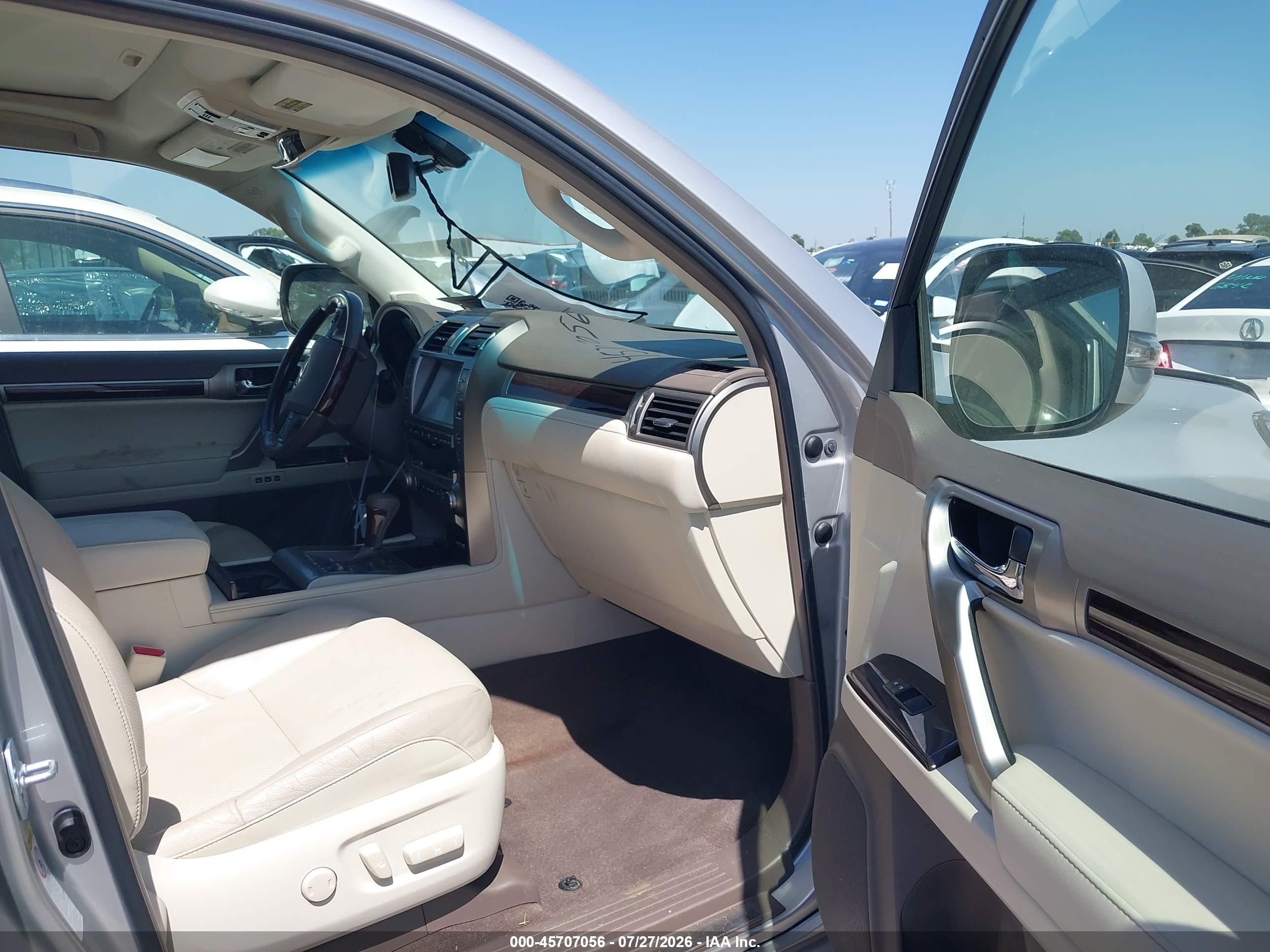 2014 Lexus Gx 460   Gray vin: JTJBM7FX2E5090477