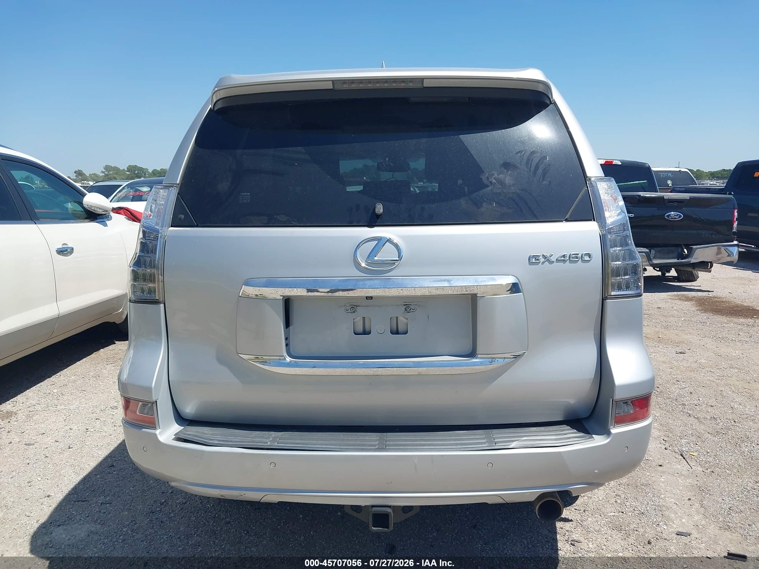 2014 Lexus Gx 460   Gray vin: JTJBM7FX2E5090477