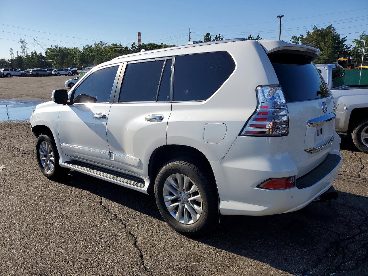 2015 Lexus Gx 460 White vin: JTJBM7FX2F5099391