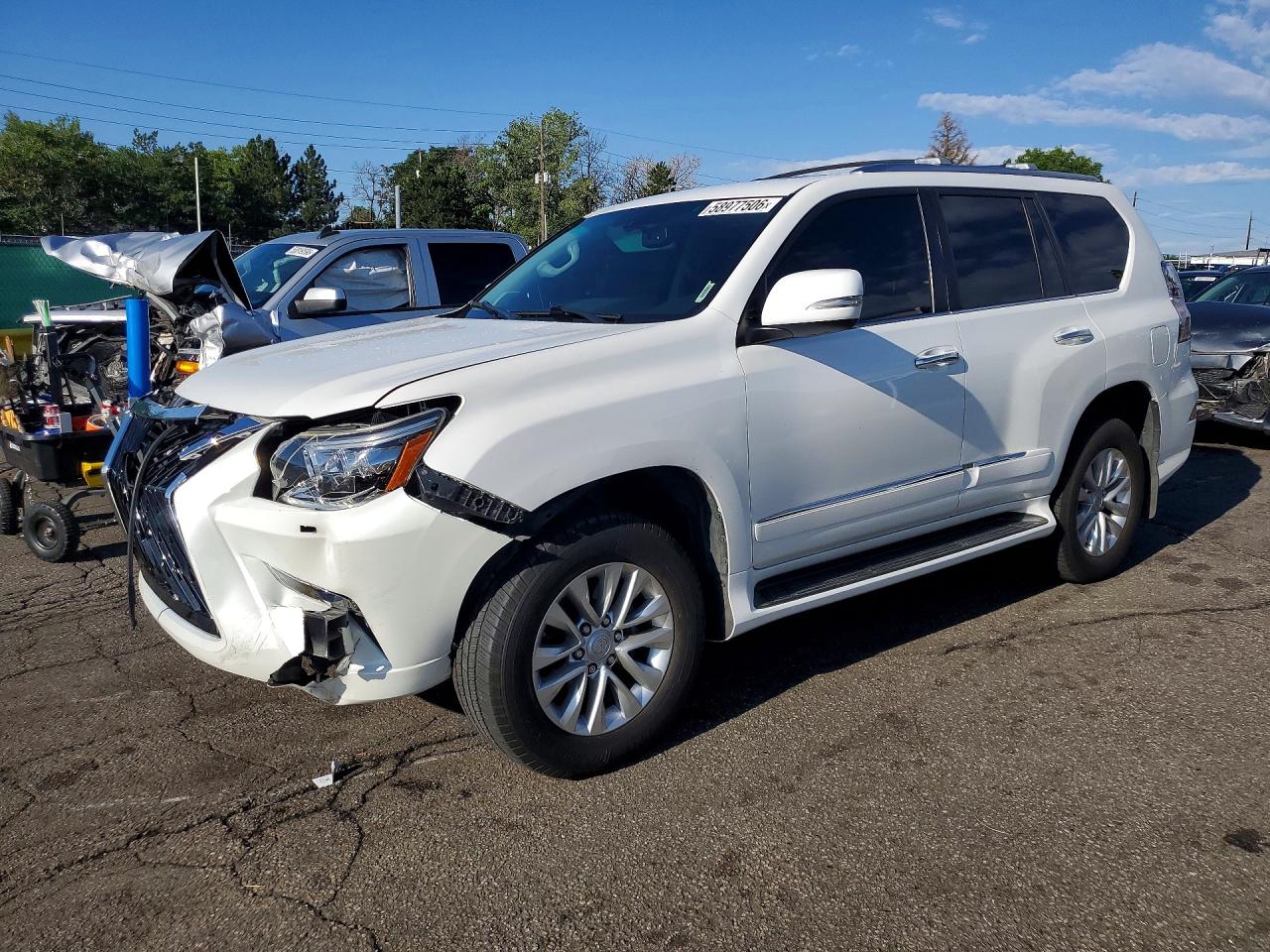 2015 Lexus Gx 460 White vin: JTJBM7FX2F5099391