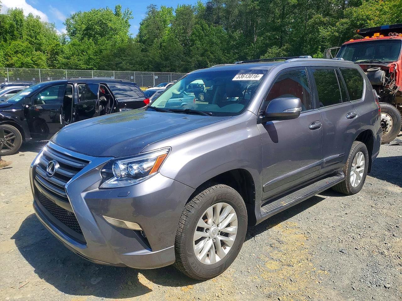 2015 Lexus Gx 460 Silver vin: JTJBM7FX2F5103827