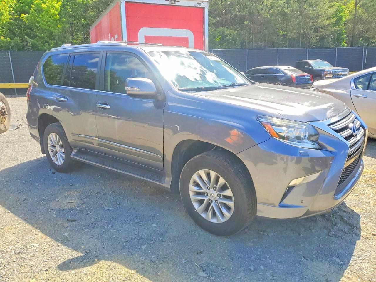 2015 Lexus Gx 460 Silver vin: JTJBM7FX2F5103827