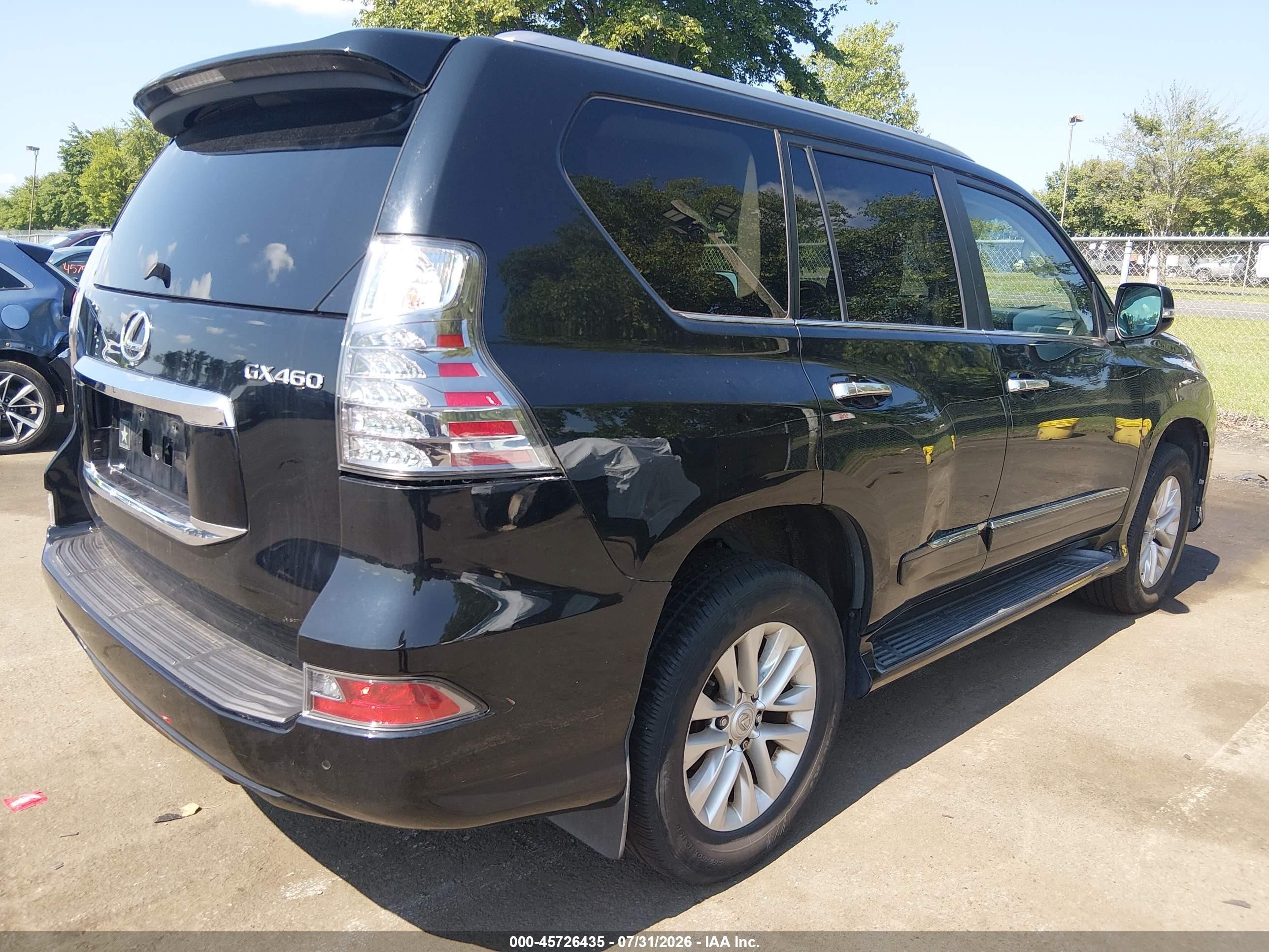 2015 Lexus Gx 460   Black vin: JTJBM7FX2F5109336