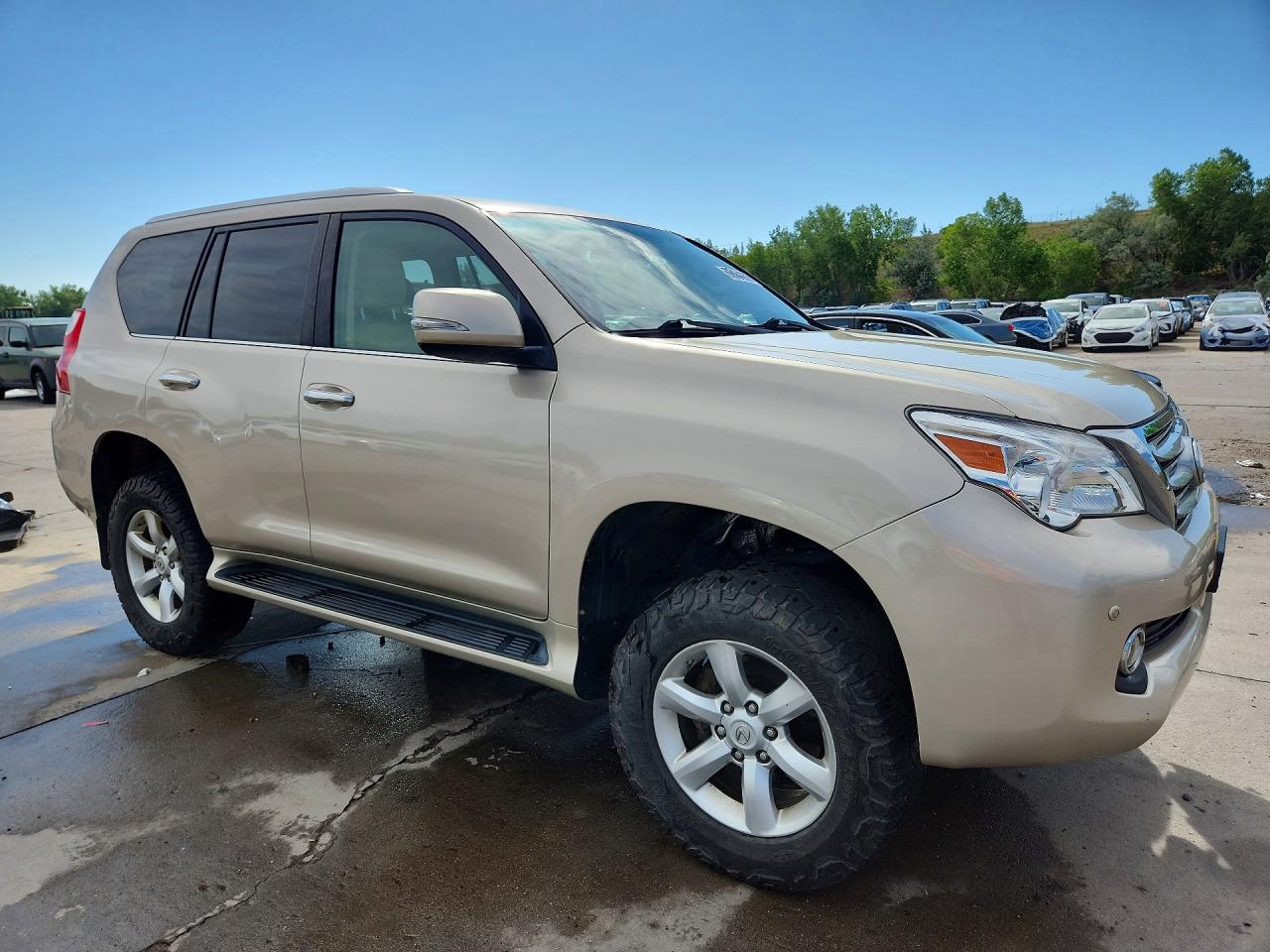 2010 Lexus Gx 460 Золотой vin: JTJBM7FX3A5013479